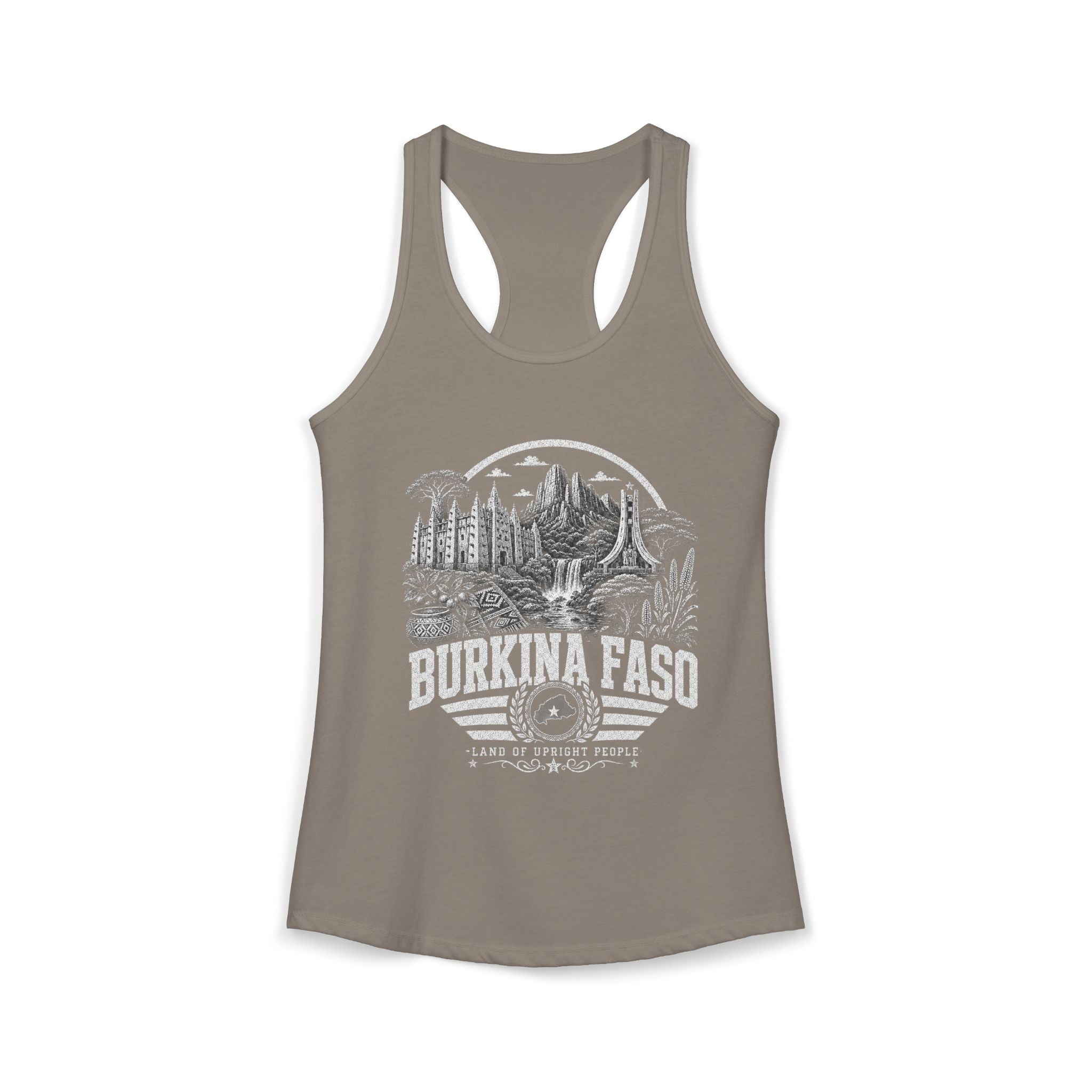 Burkina Faso Land of Upright People Women's Tank Top