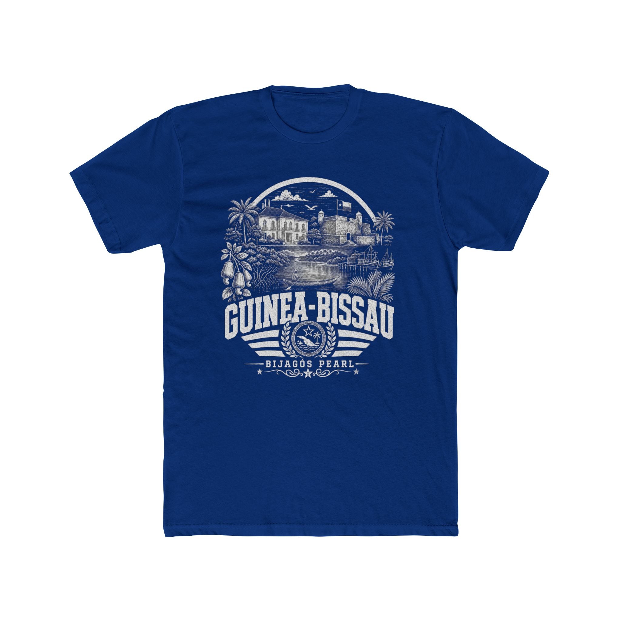 Camiseta Masculina Pérola Bijagós Guiné-Bissau