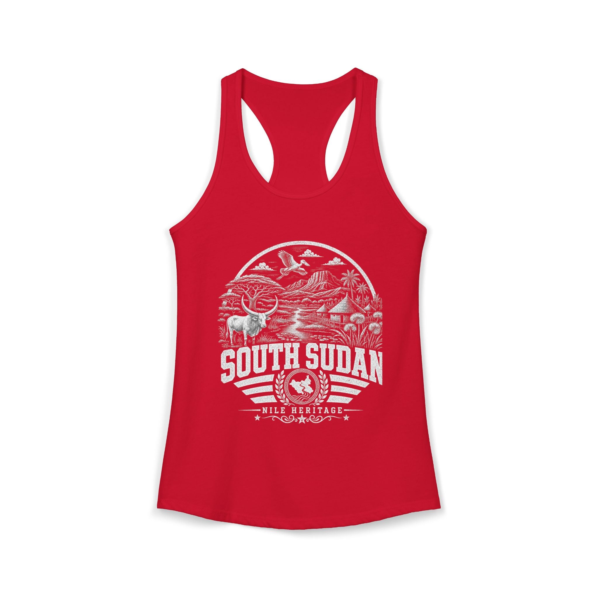 South Sudan Nile Heritage Women's Tank Top