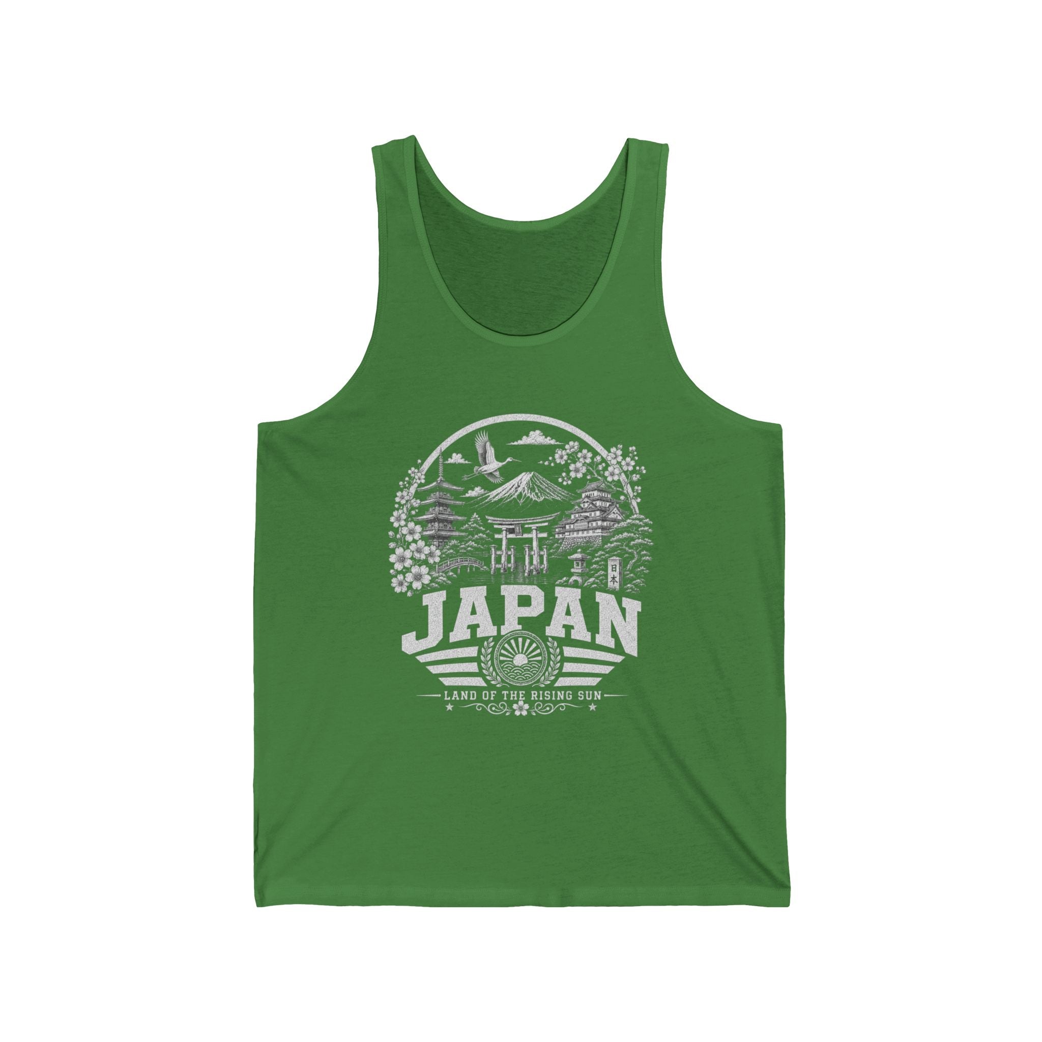 Japan Land of the Rising Sun Men's Tank Top