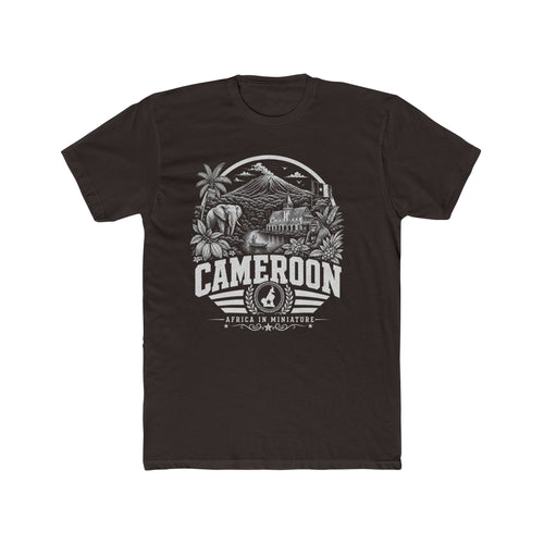 Camarões África em Miniatura Camiseta Masculina