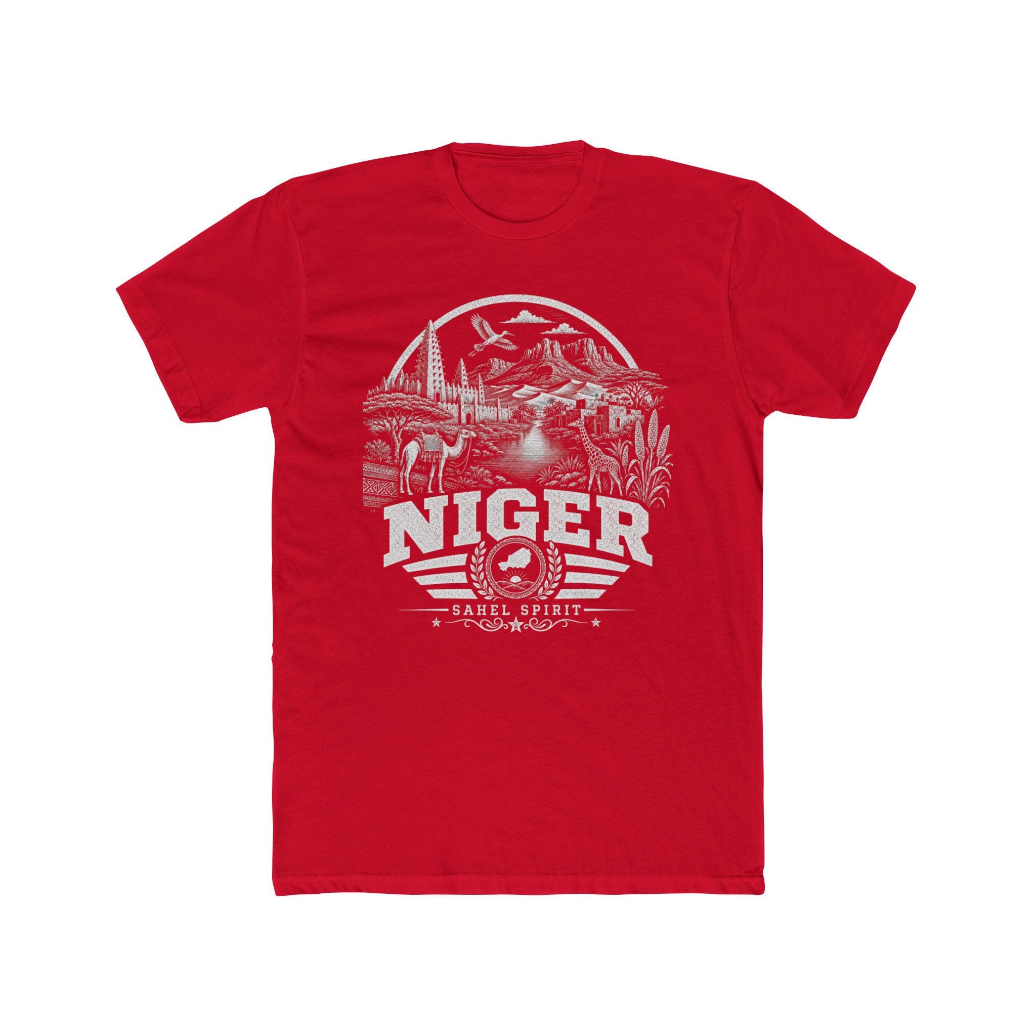Camiseta Masculina Niger Sahel Spirit
