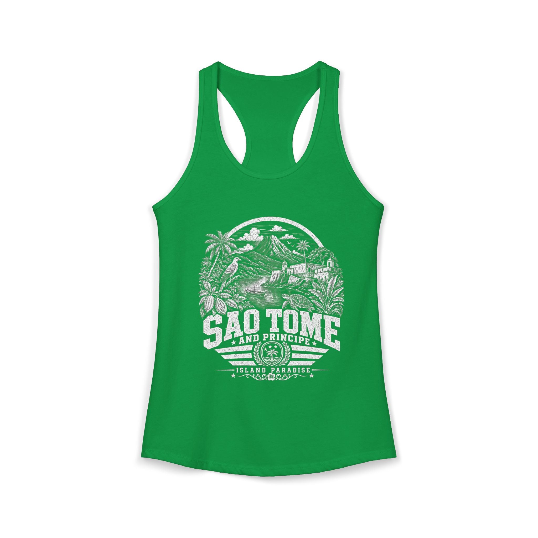 Sao Tome and Principe Island Paradise Women's Tank Top