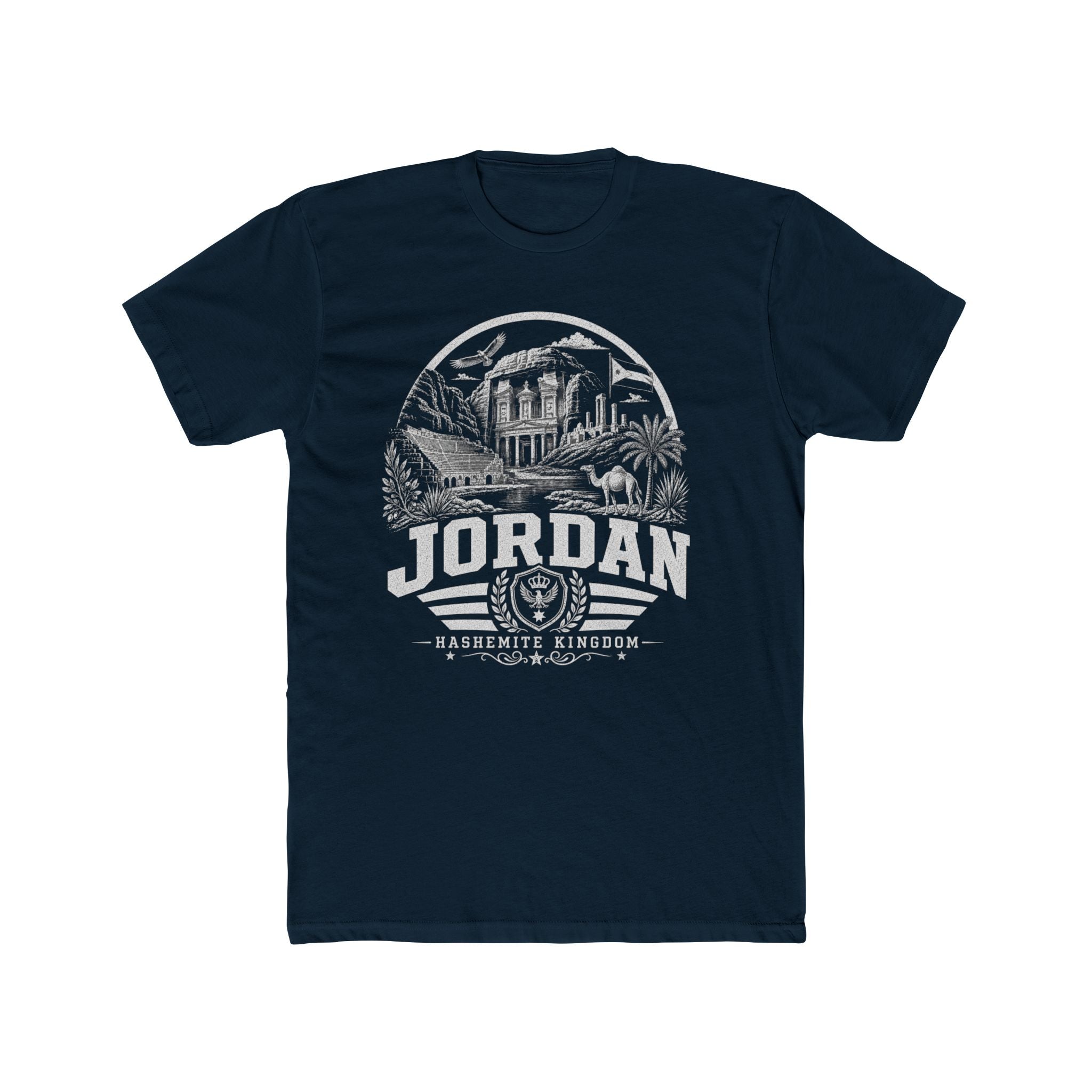Camiseta Masculina Reino Hachemita da Jordânia