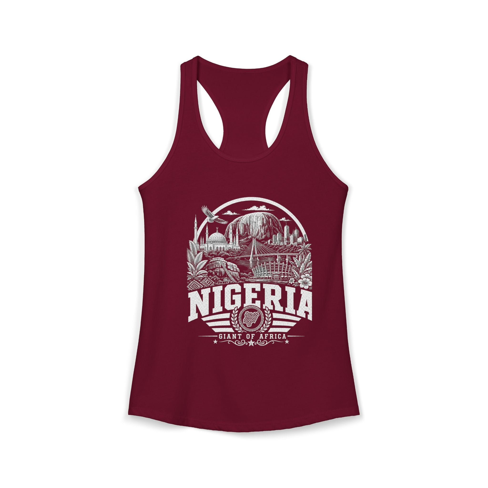 Nigeria Giant of Africa Women's Tank Top