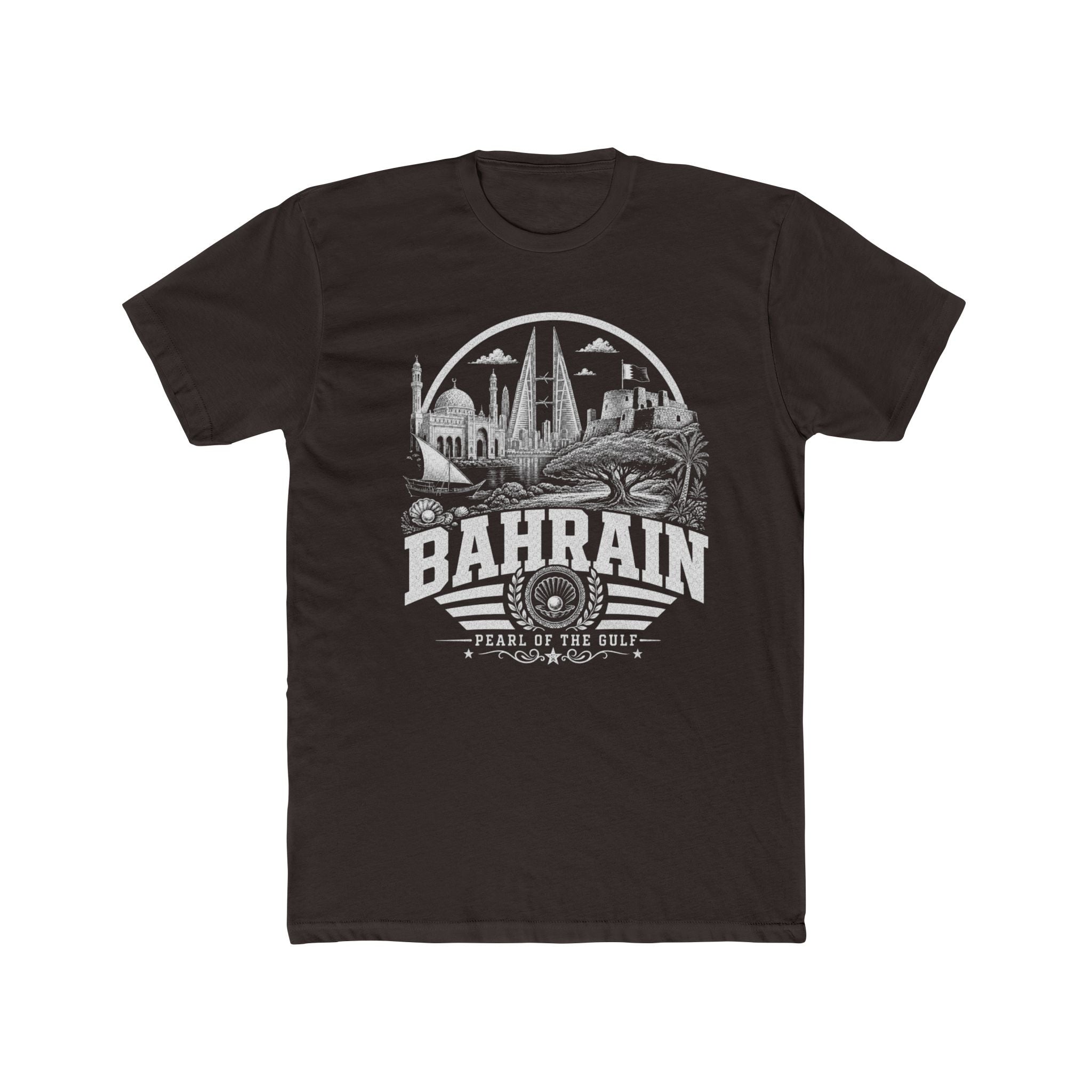 Camiseta Masculina Bahrain Pérola do Golfo