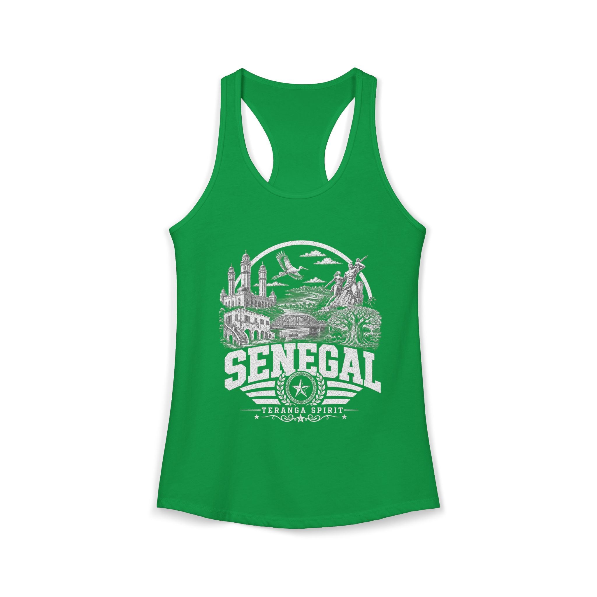 Senegal Teranga Spirit Women's Tank Top