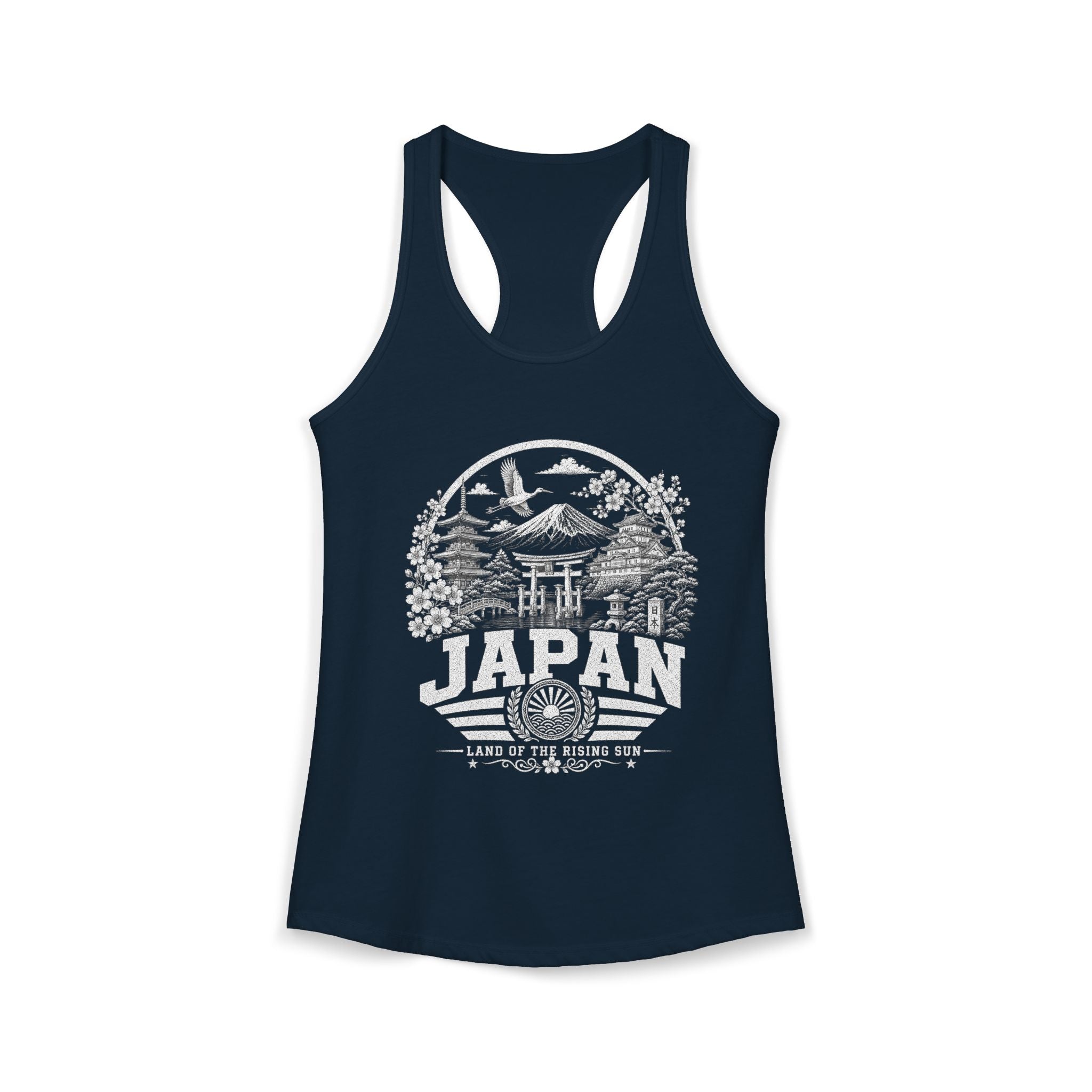Japan Land of the Rising Sun Women's Tank Top
