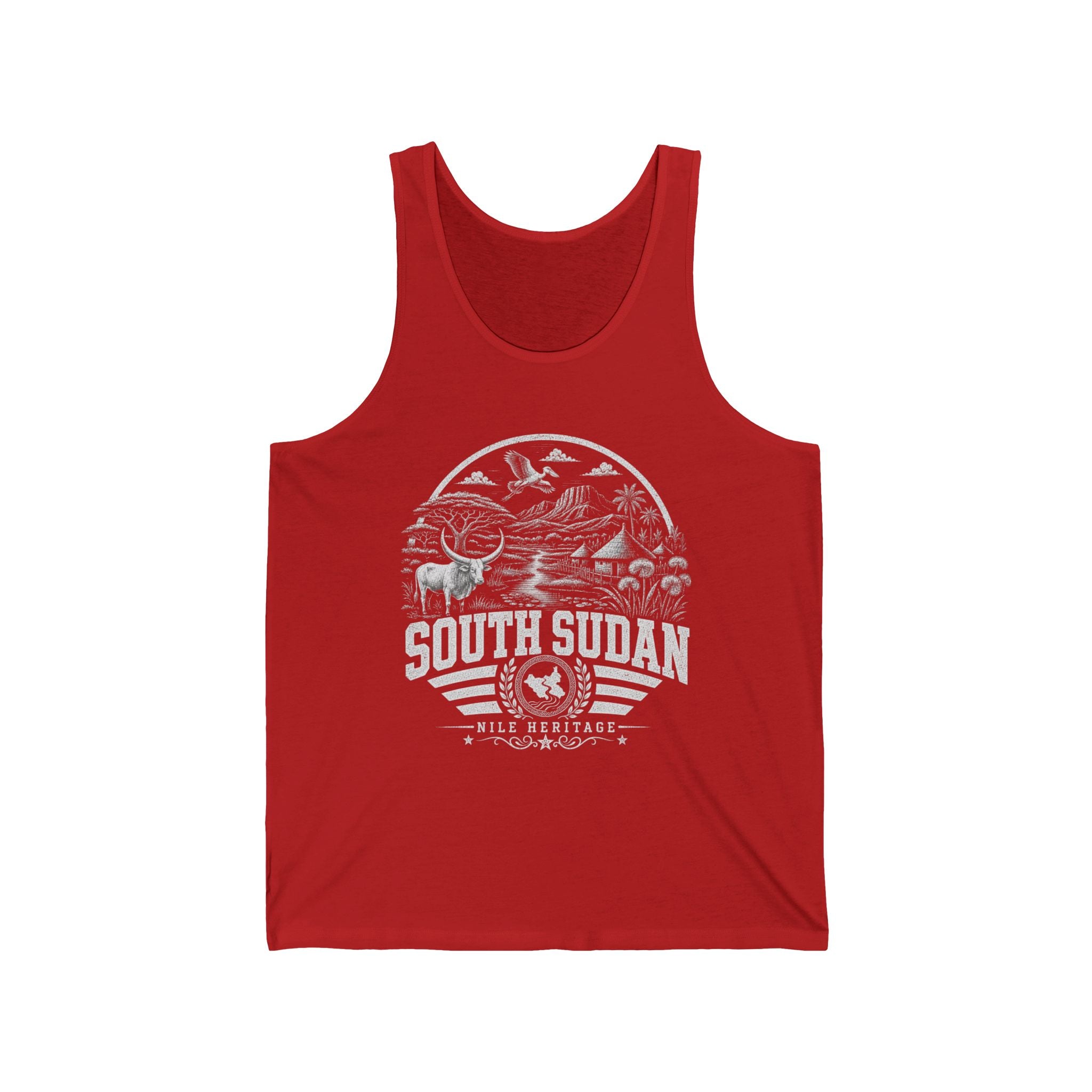 South Sudan Nile Heritage Men's Tank Top
