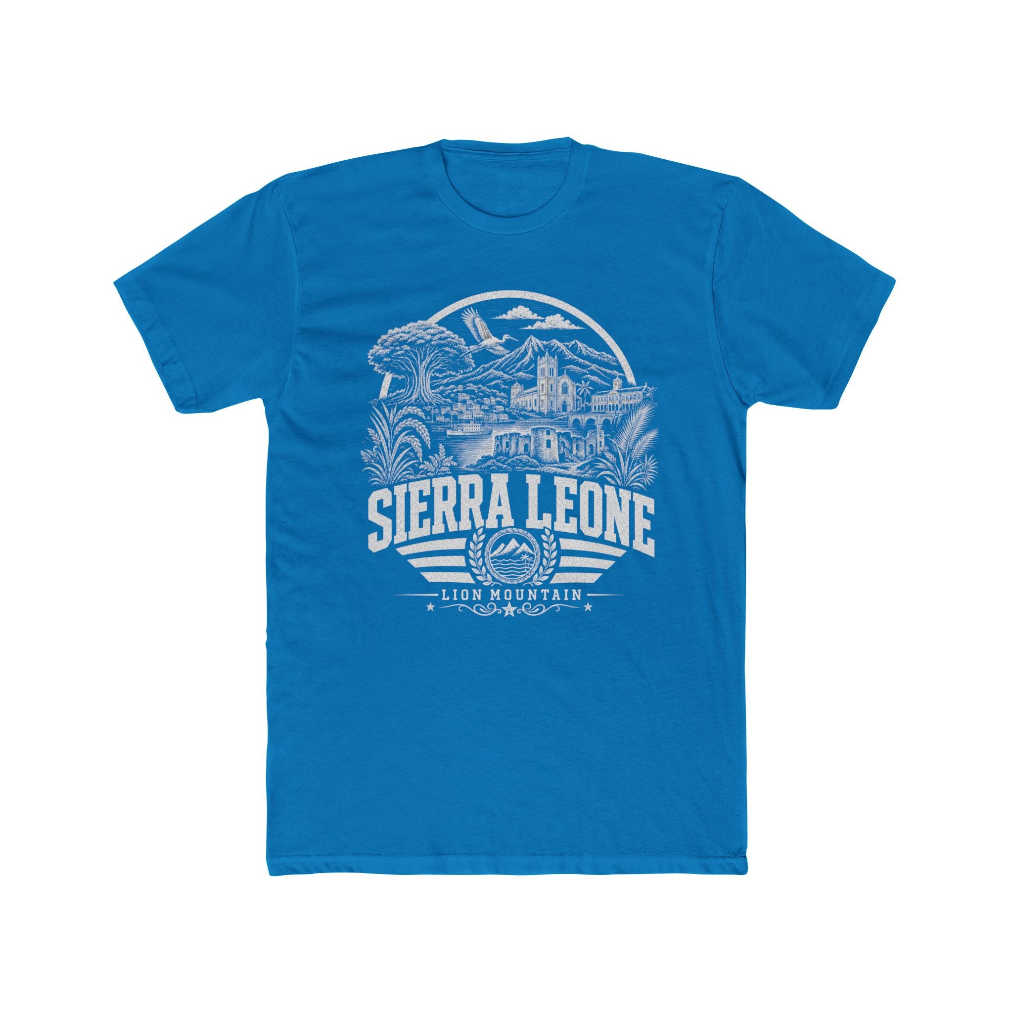 Sierra Leone Lion Mountain Men's Tee