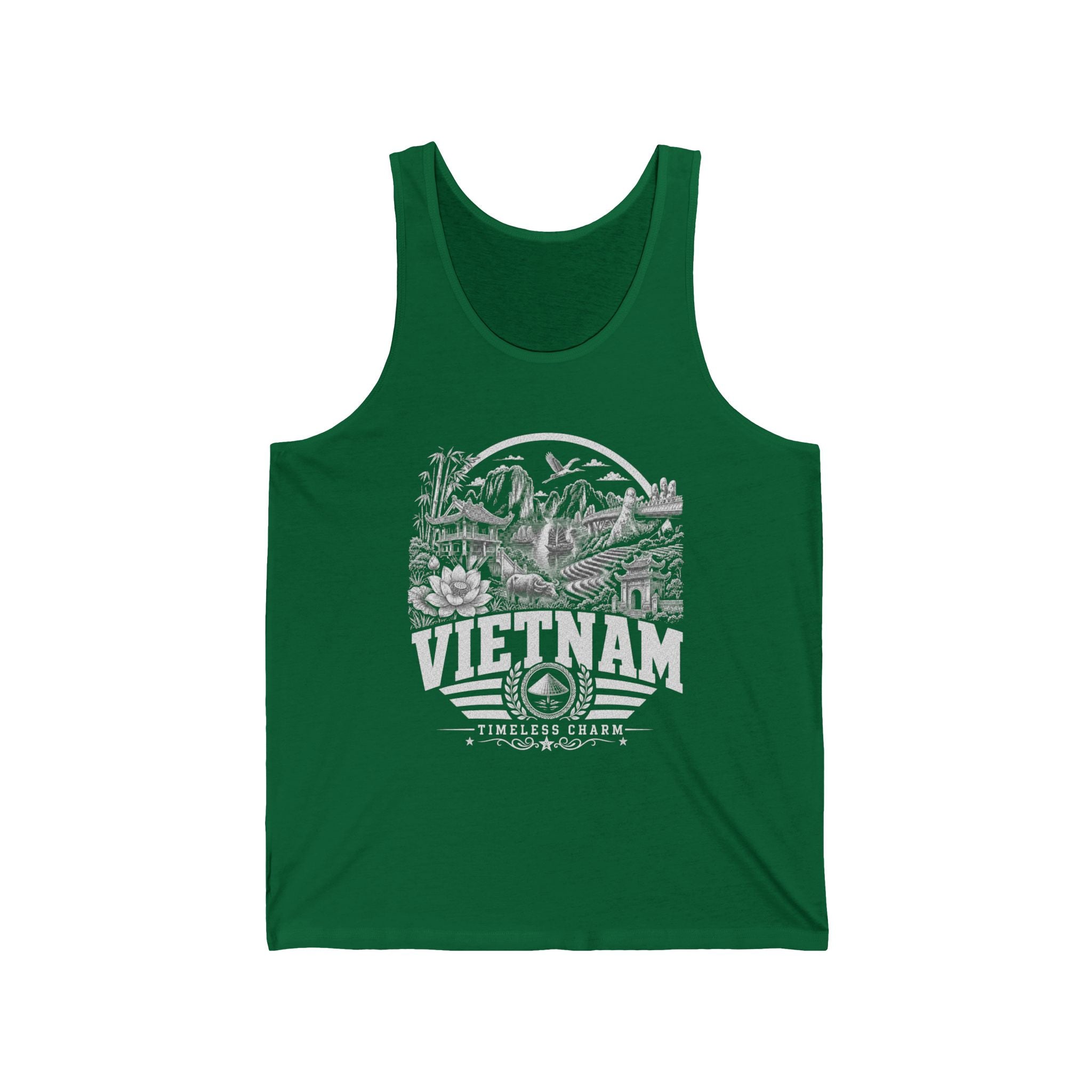 Vietnam Timeless Charm Men's Tank Top