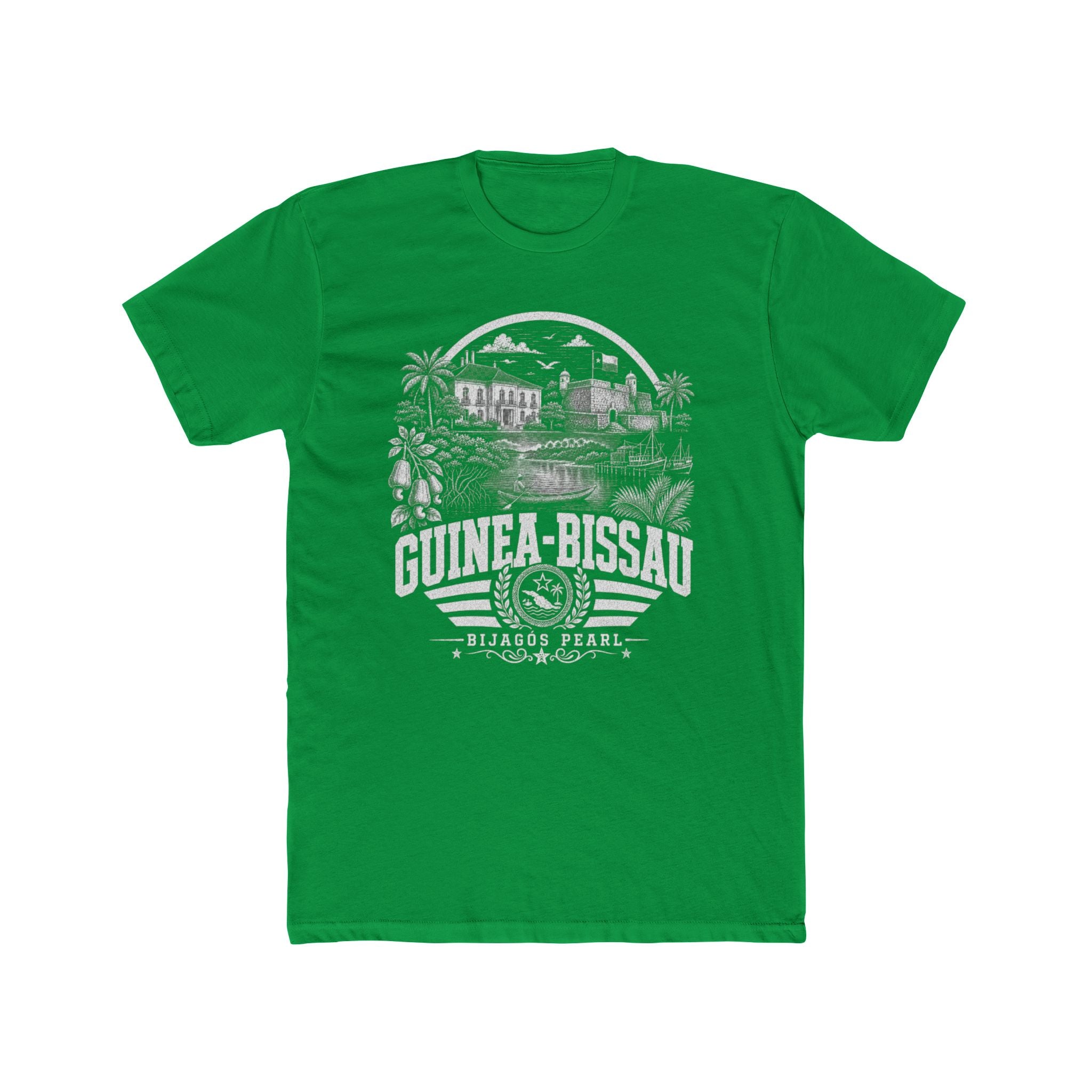 Camiseta Masculina Pérola Bijagós Guiné-Bissau