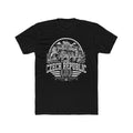 Czech Republic vintage landmarks men's tee — iconic landmark design | Nameshi Destinations (view 2)