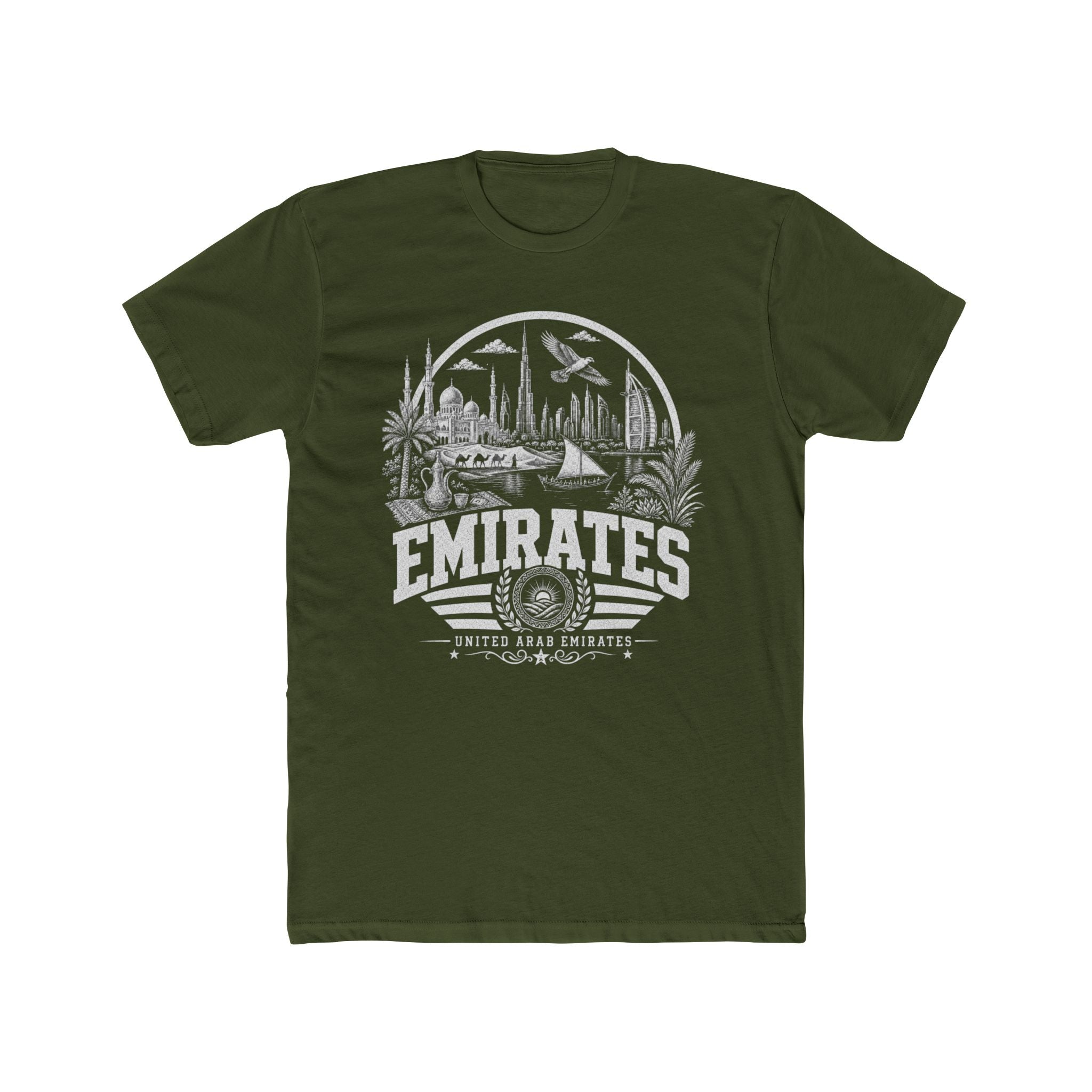 United Arab Emirates Jewel of the Gulf Men's Tee