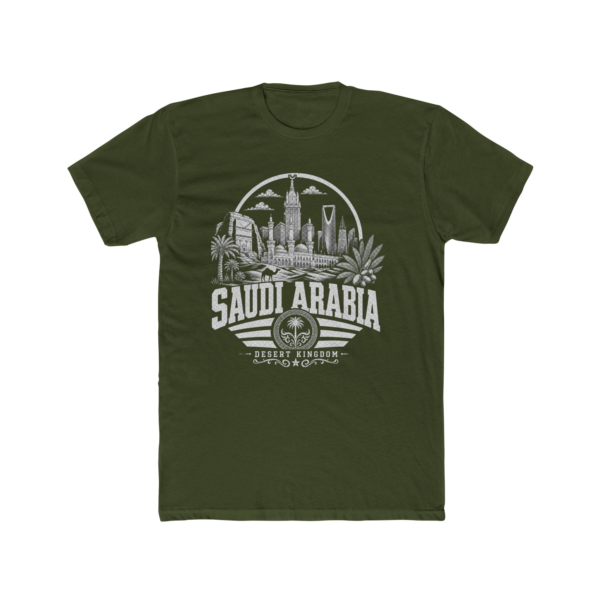 Camiseta Masculina Deserto da Arábia Saudita