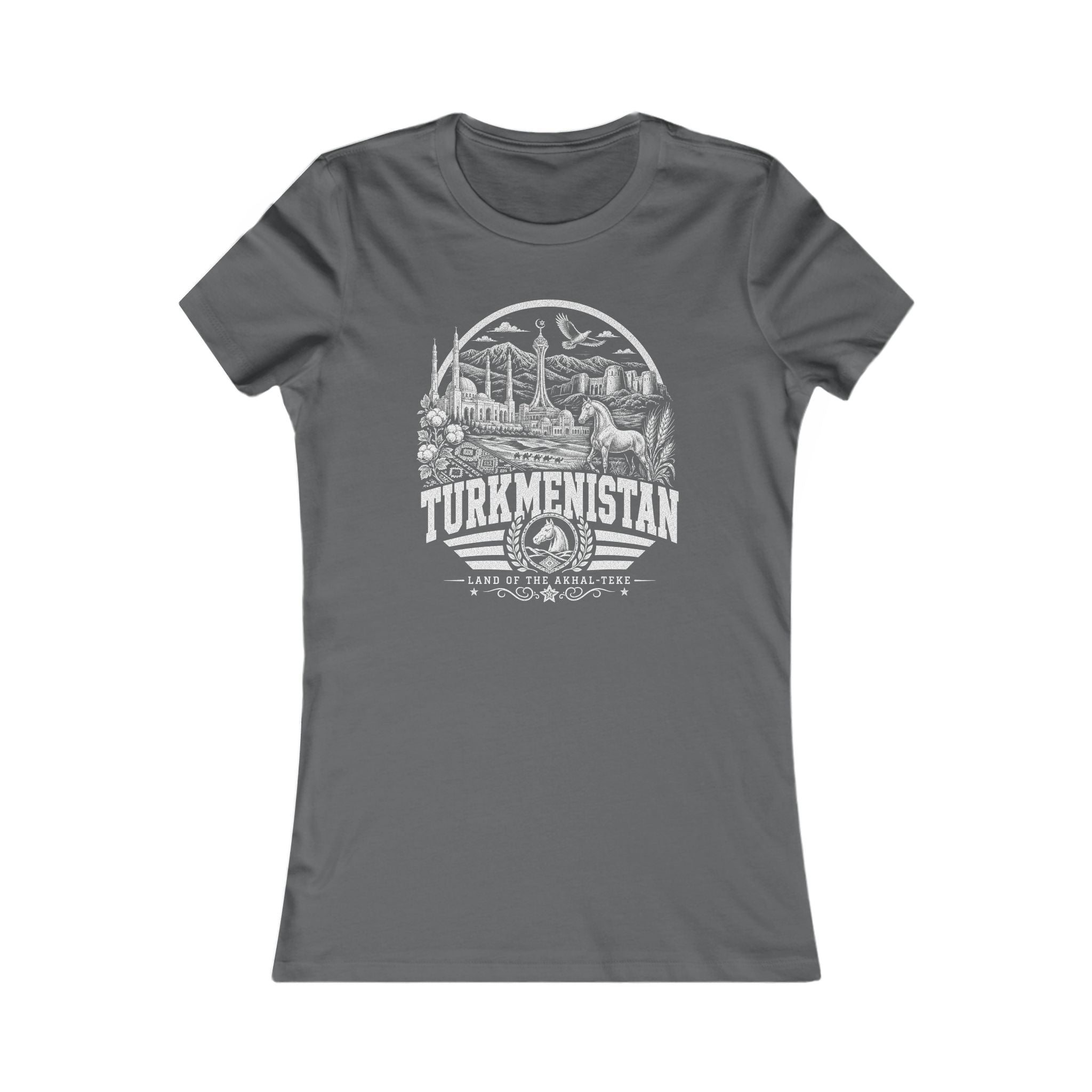 Camiseta Feminina Turcomenistão