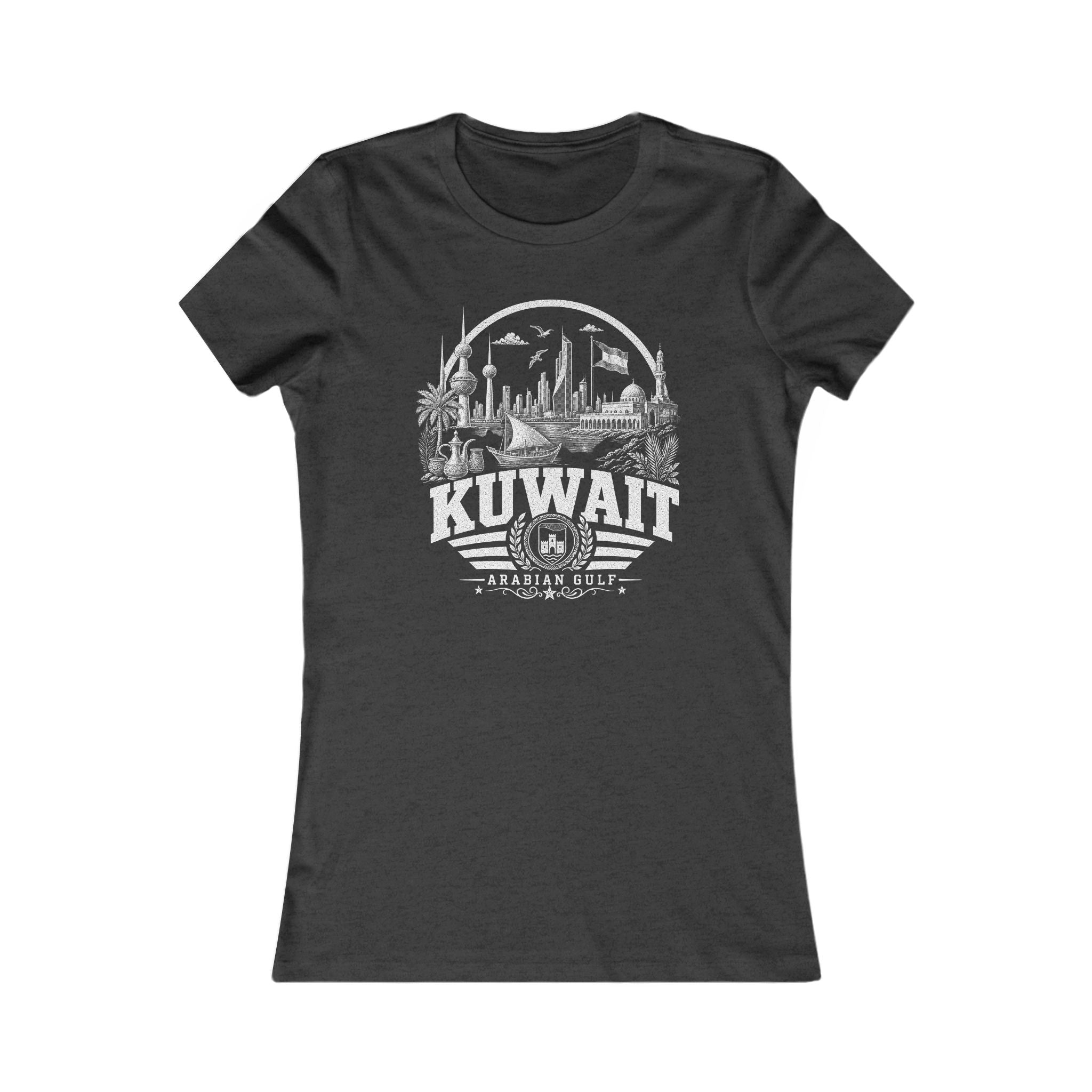 Camiseta Feminina Kuwait Arabian Gulf