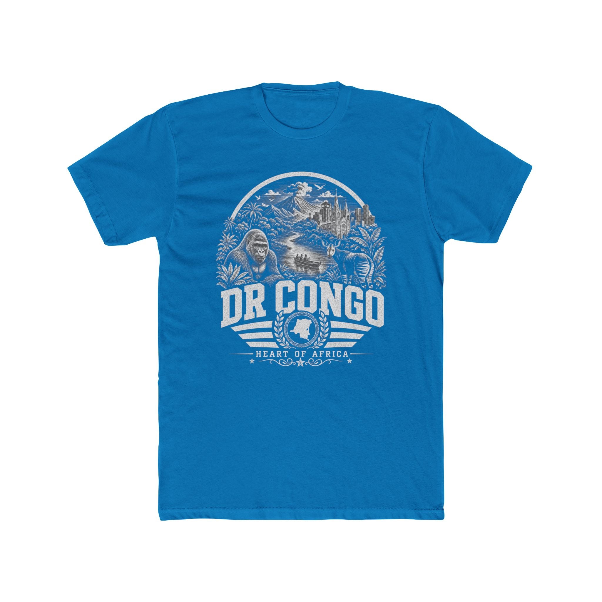 Democratic Republic of the Congo Heart of Africa Men's Tee