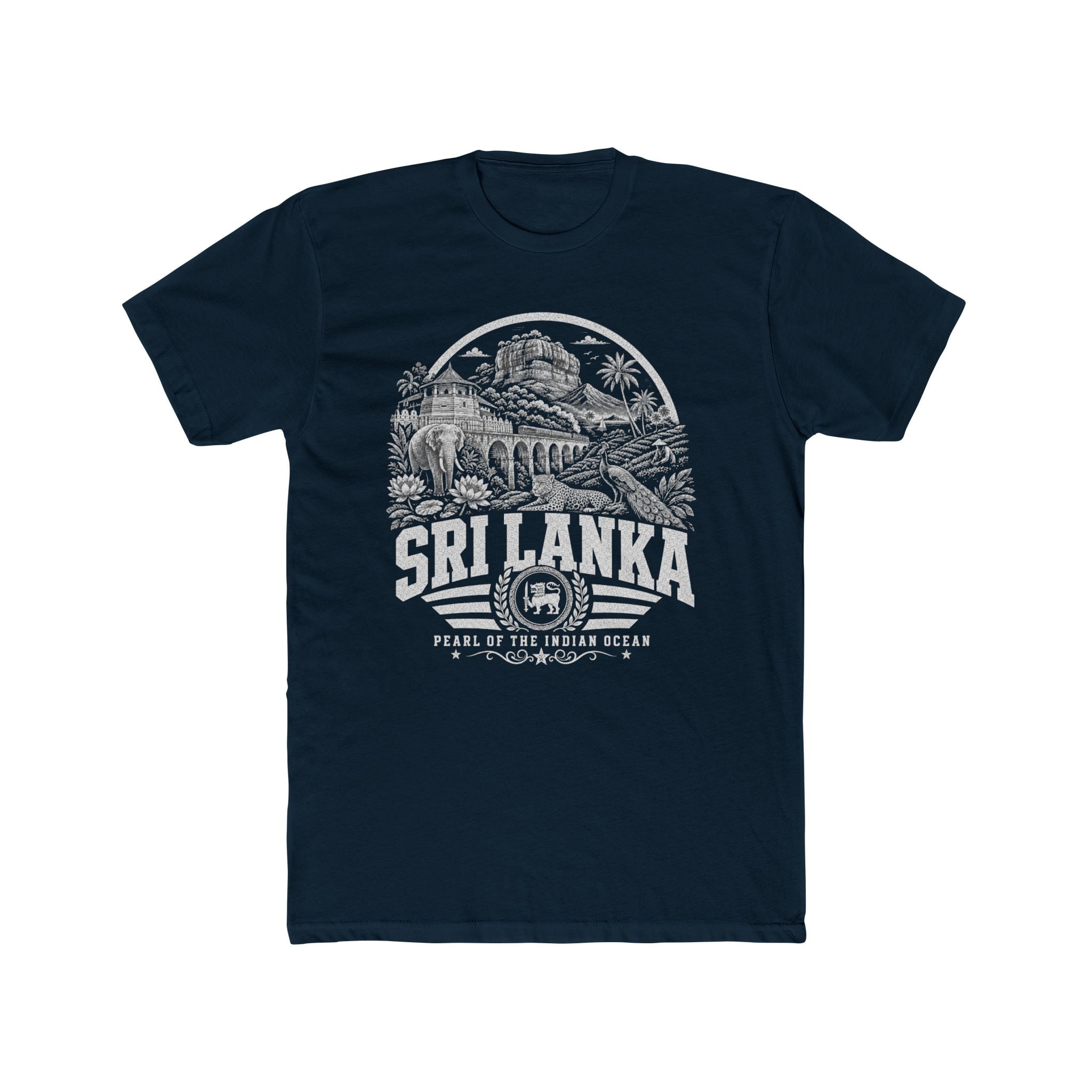 Camiseta Masculina Sri Lanka Pérola do Oceano Índico