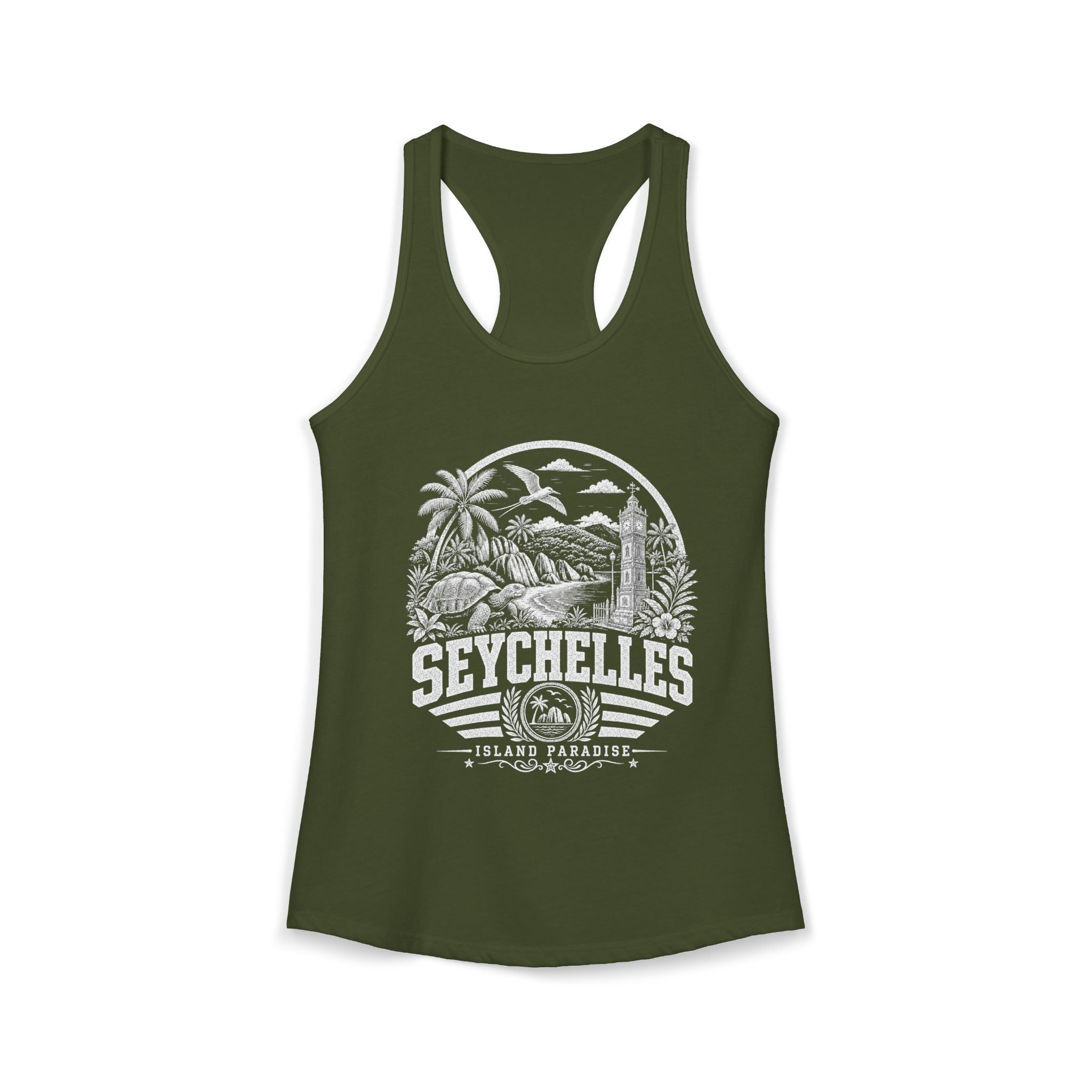 Seychelles Island Paradise Women's Tank Top