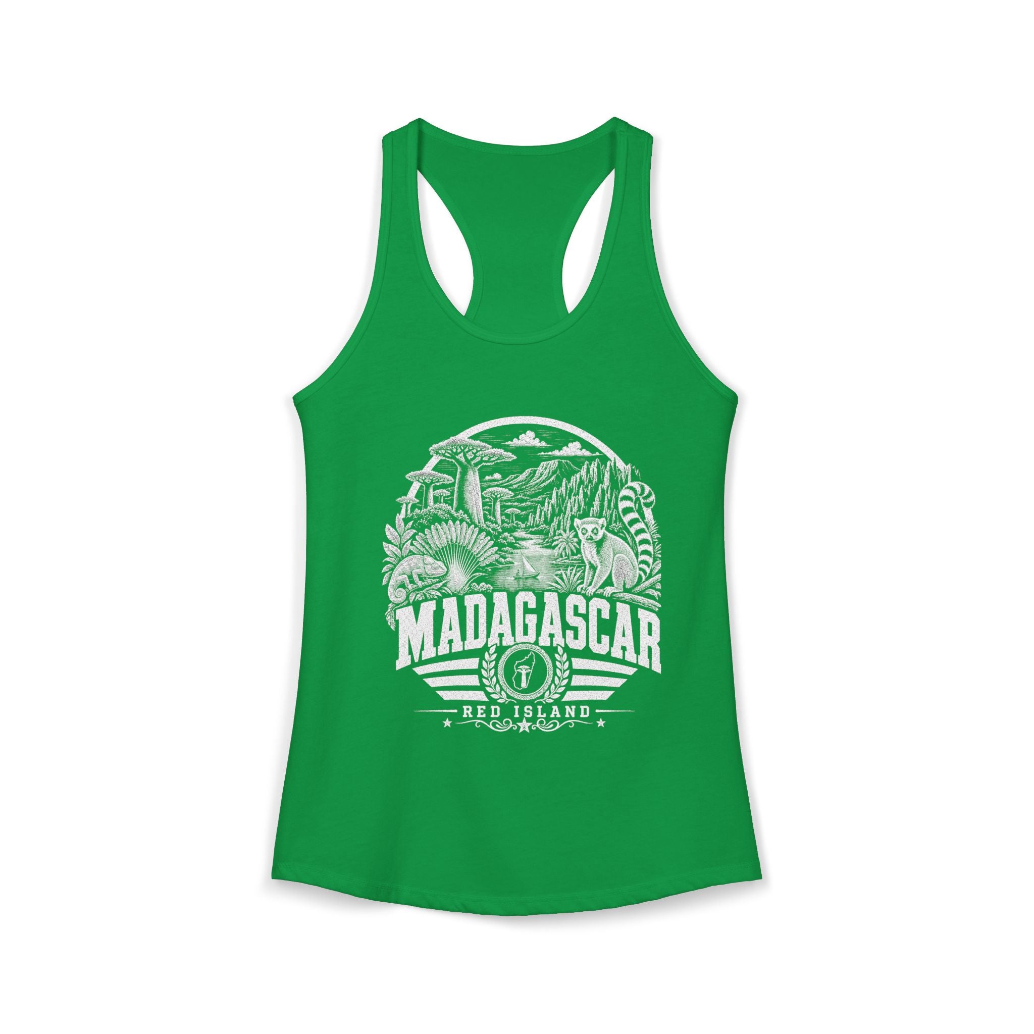 Madagascar Red Island Women's Tank Top
