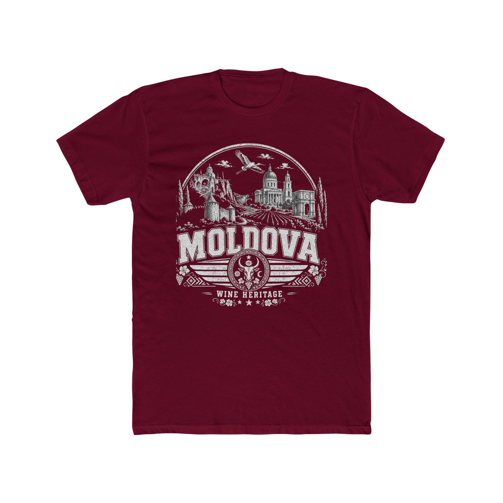 Moldova vintage landmarks men's tee — iconic landmark design | Nameshi Destinations (view 14)