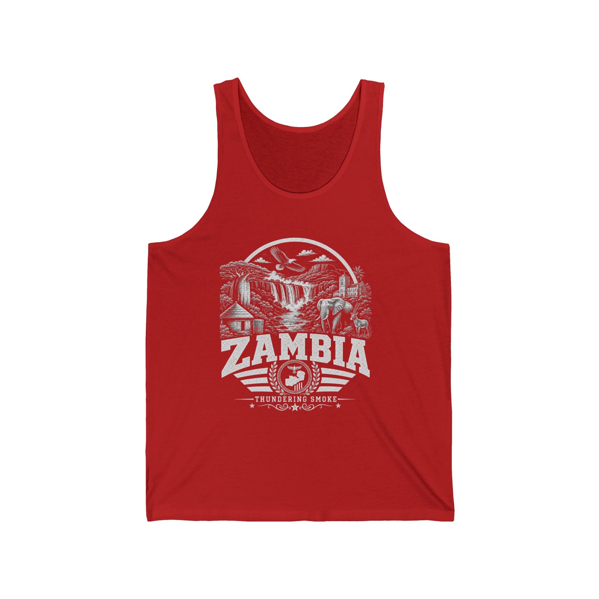 Zambia Thundering Smoke Men's Tank Top