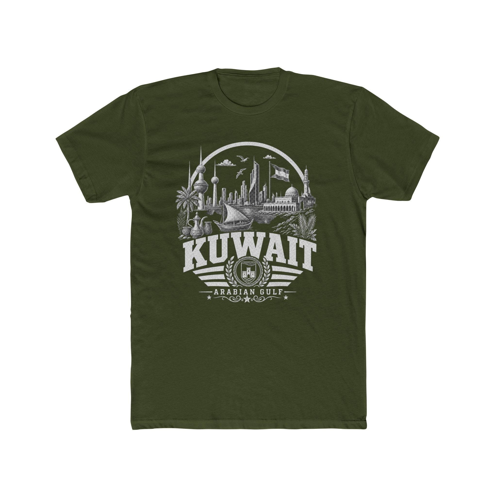 Camiseta Masculina Kuwait Arabian Gulf