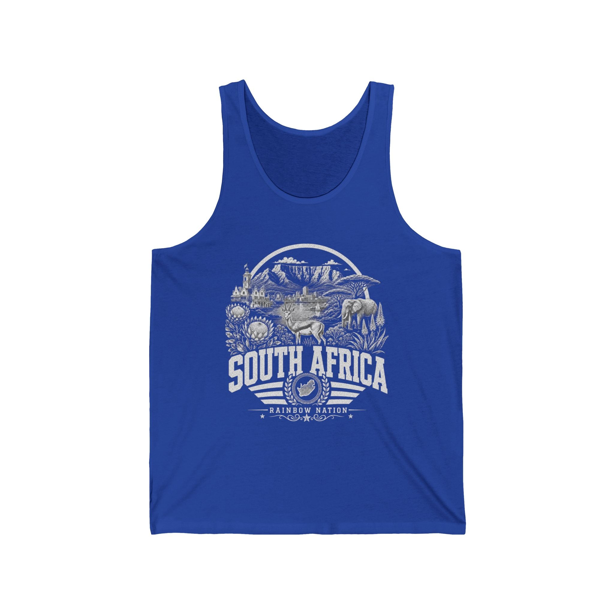 South Africa Rainbow Nation Men's Tank Top