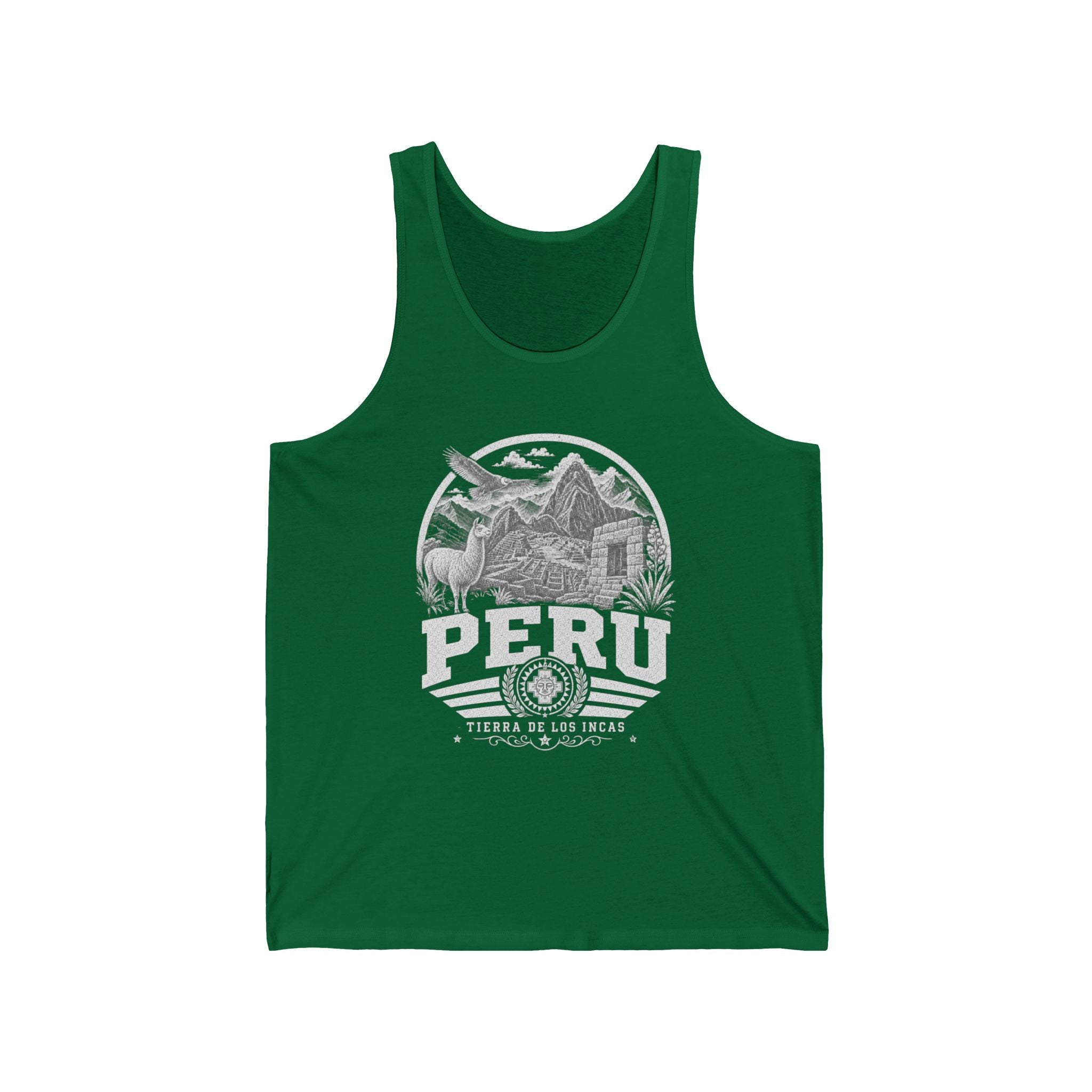 Camiseta sin mangas para hombre de Perú