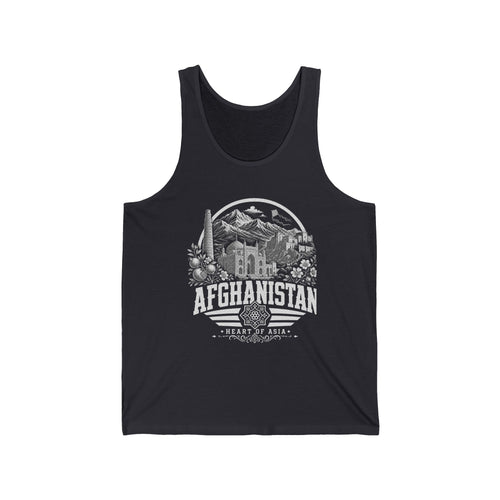 Afghanistan Heart of Asia Men's Tank Top