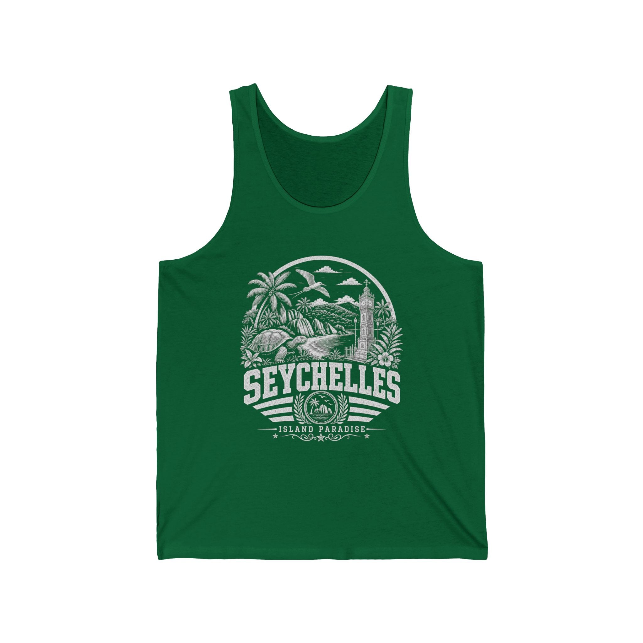 Seychelles Island Paradise Men's Tank Top