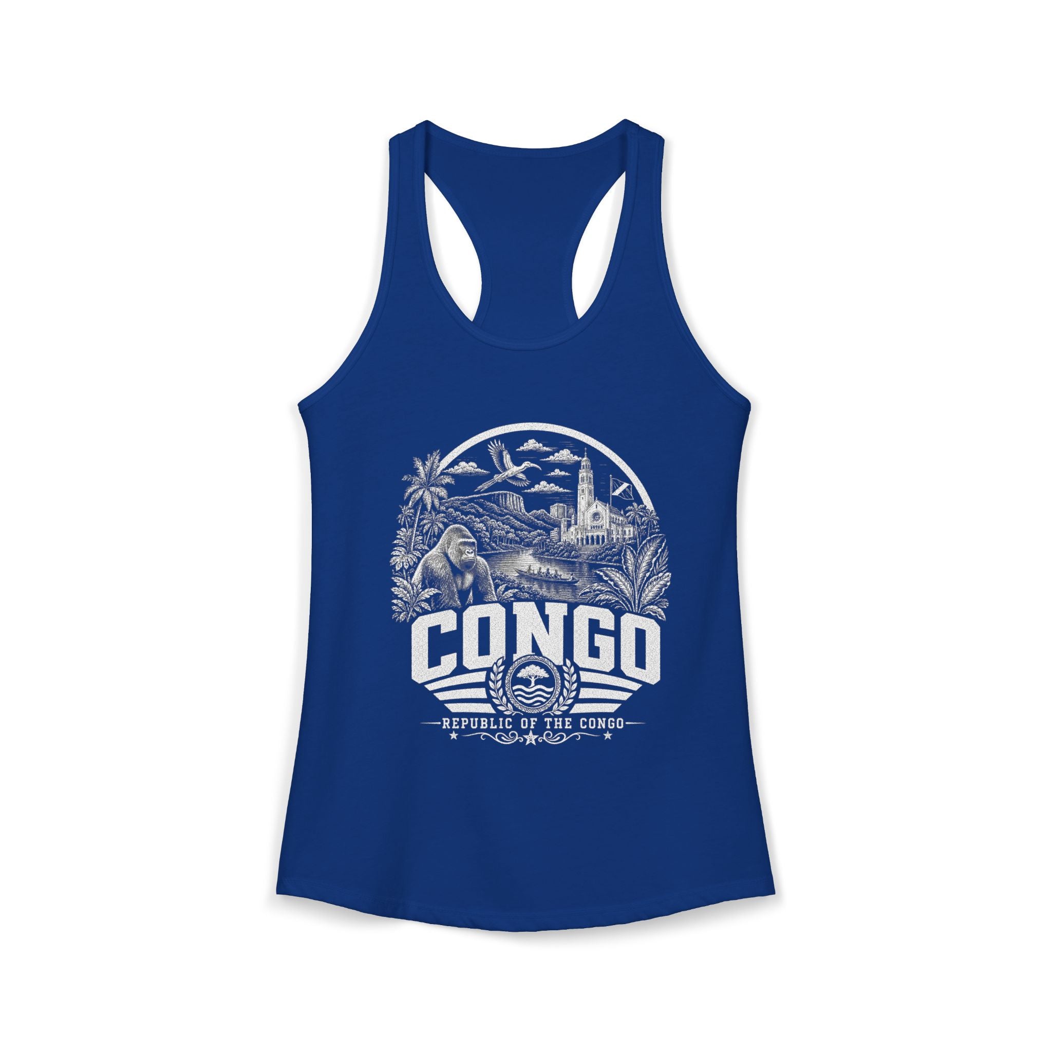 Republic of the Congo Congo River Spirit Women's Tank Top