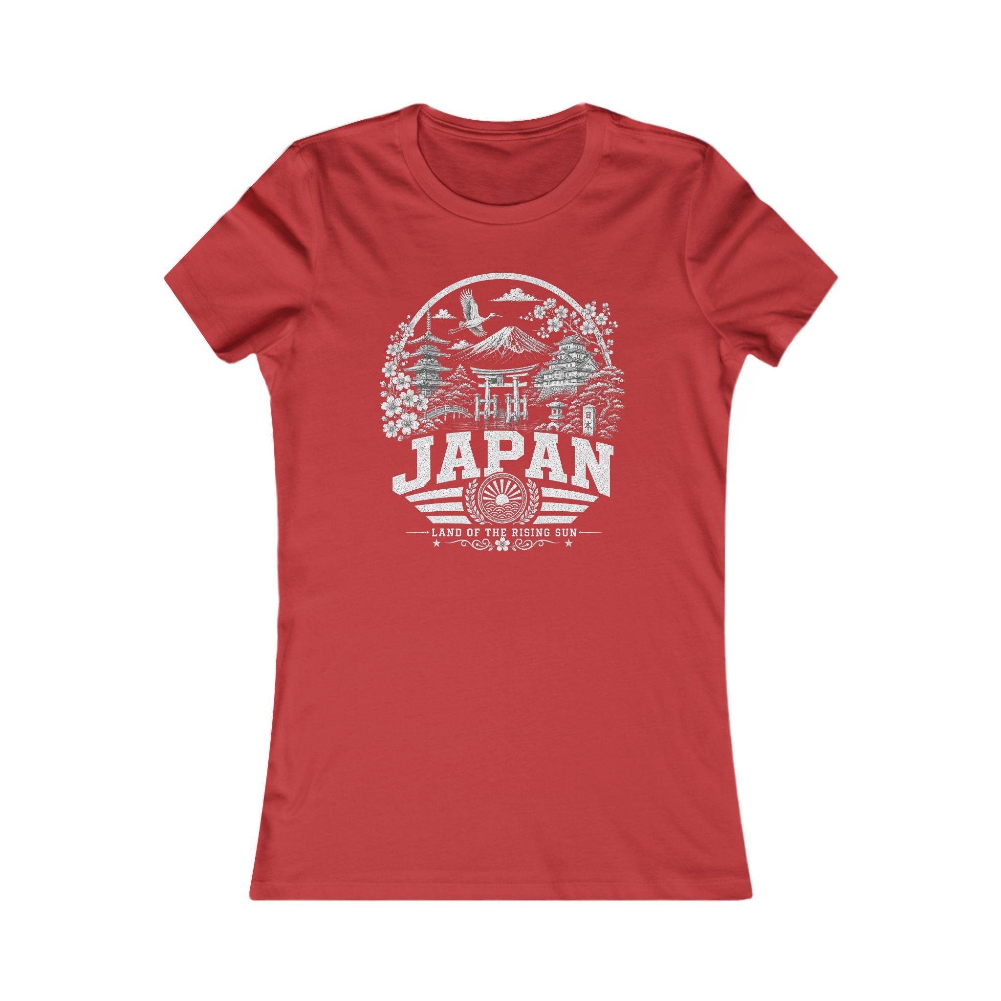 Japan Land of the Rising Sun Women's Tee