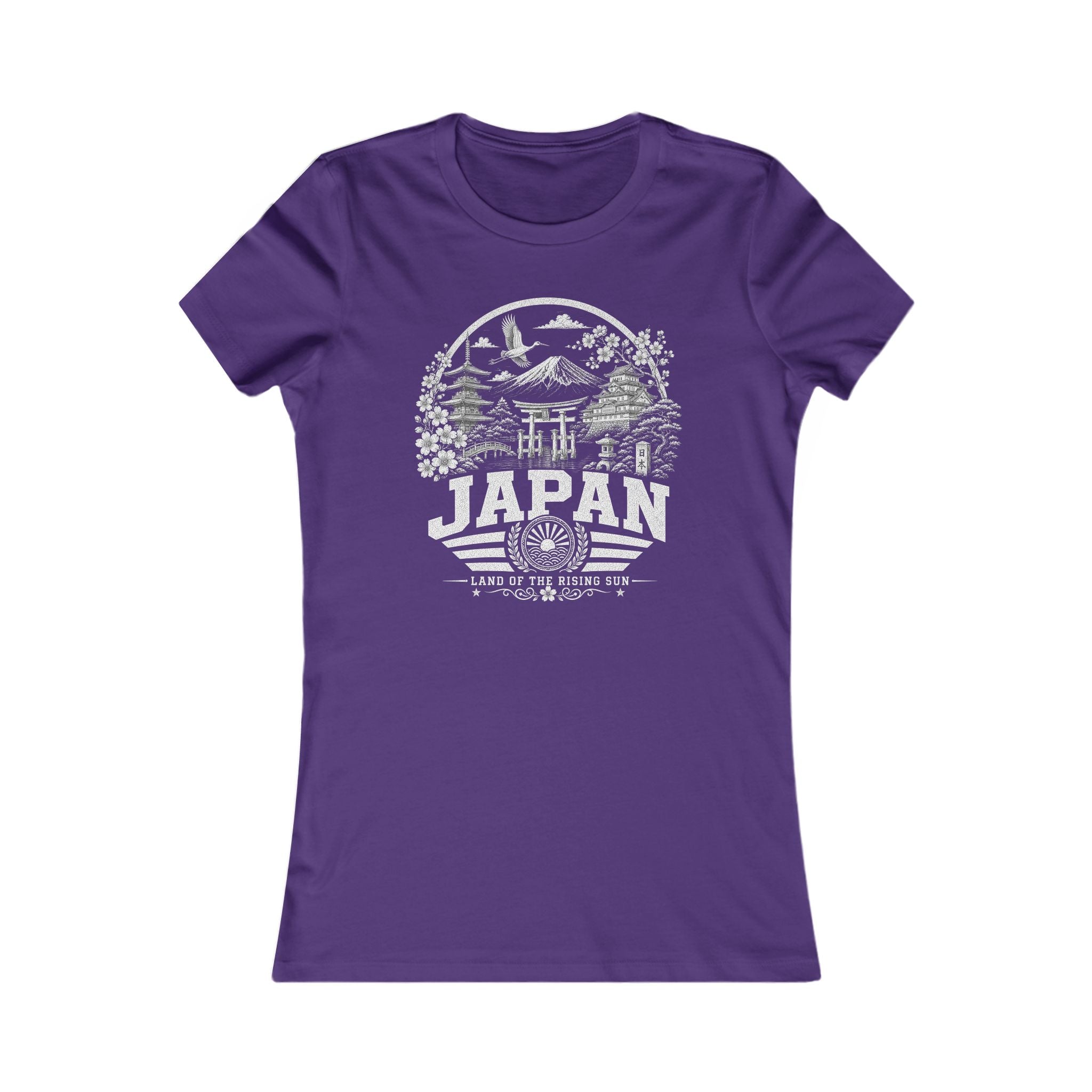 Japan Land of the Rising Sun Women's Tee