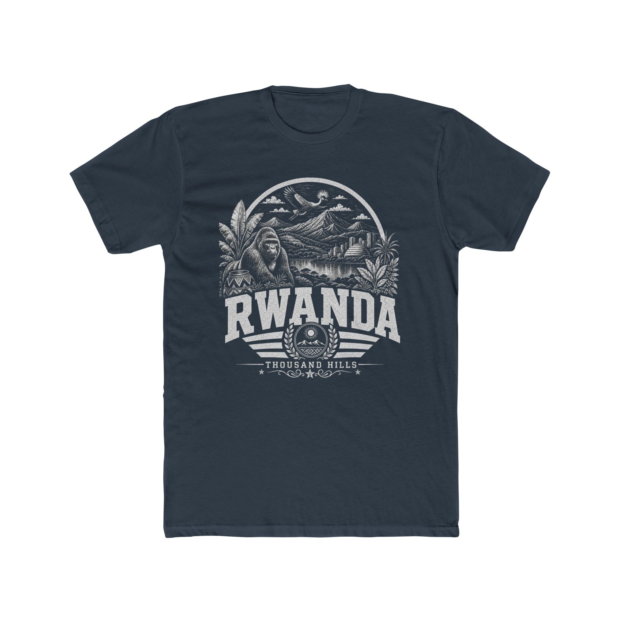 USA vintage landmarks men's tee — iconic landmark design | Nameshi Destinations (view 7)