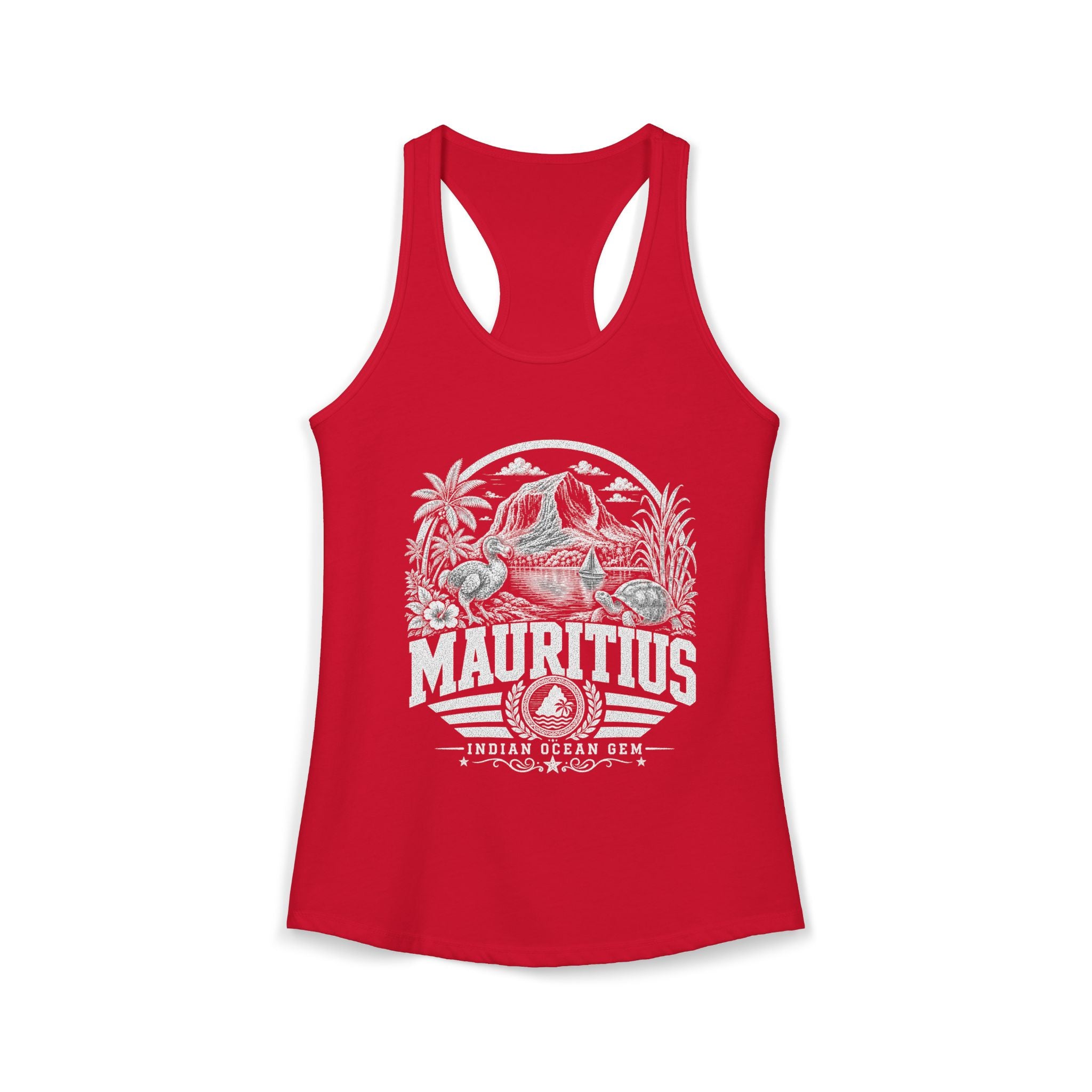 Mauritius Indian Ocean Gem Women's Tank Top