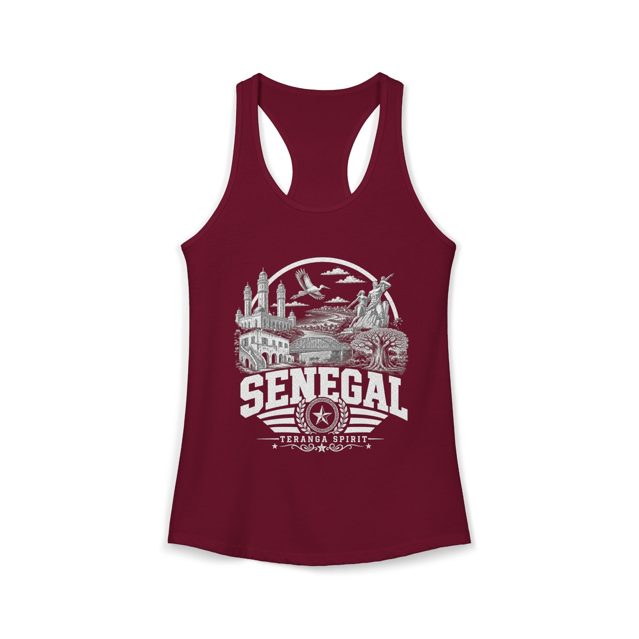 Senegal Teranga Spirit Women's Tank Top