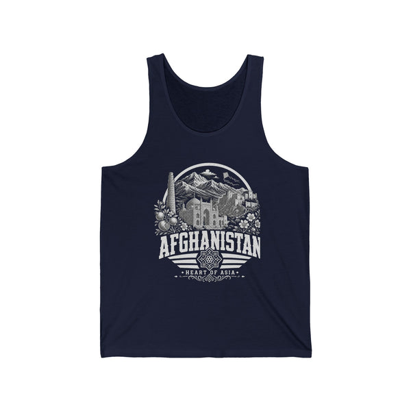 Camiseta sin mangas de hombre Heart of Asia de Afganistán