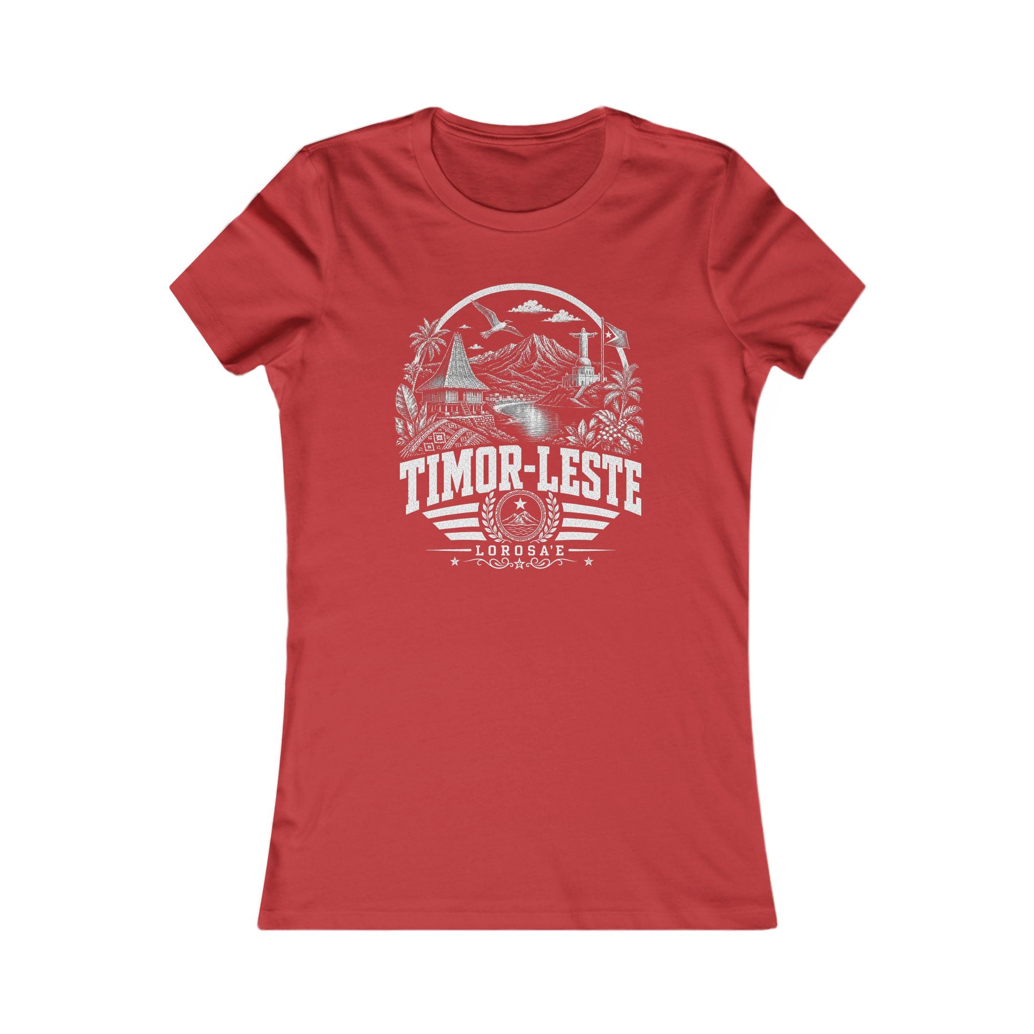 Timor-Leste Lorosa'e Women's Tee