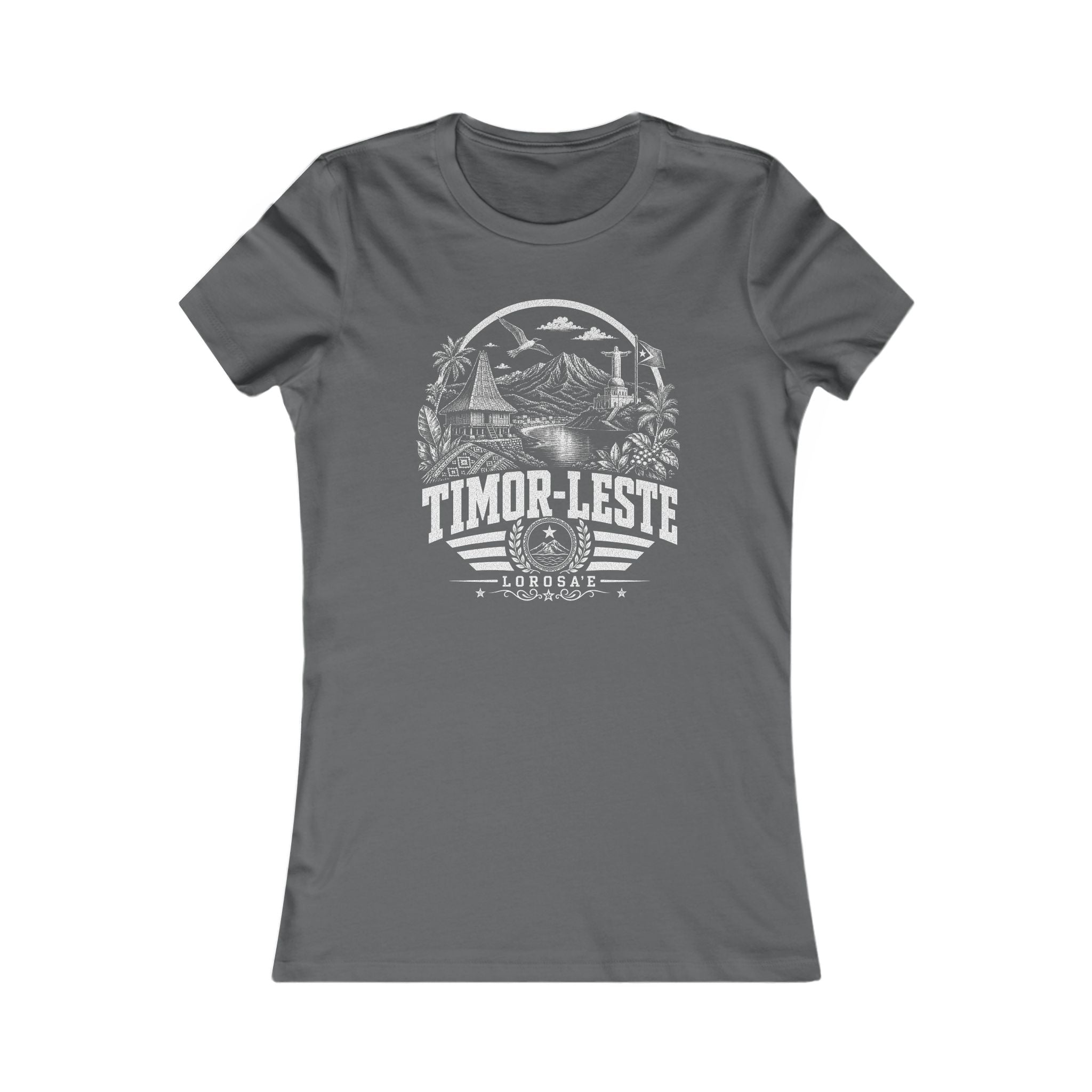 Camiseta de mujer Timor-Leste Lorosa'e