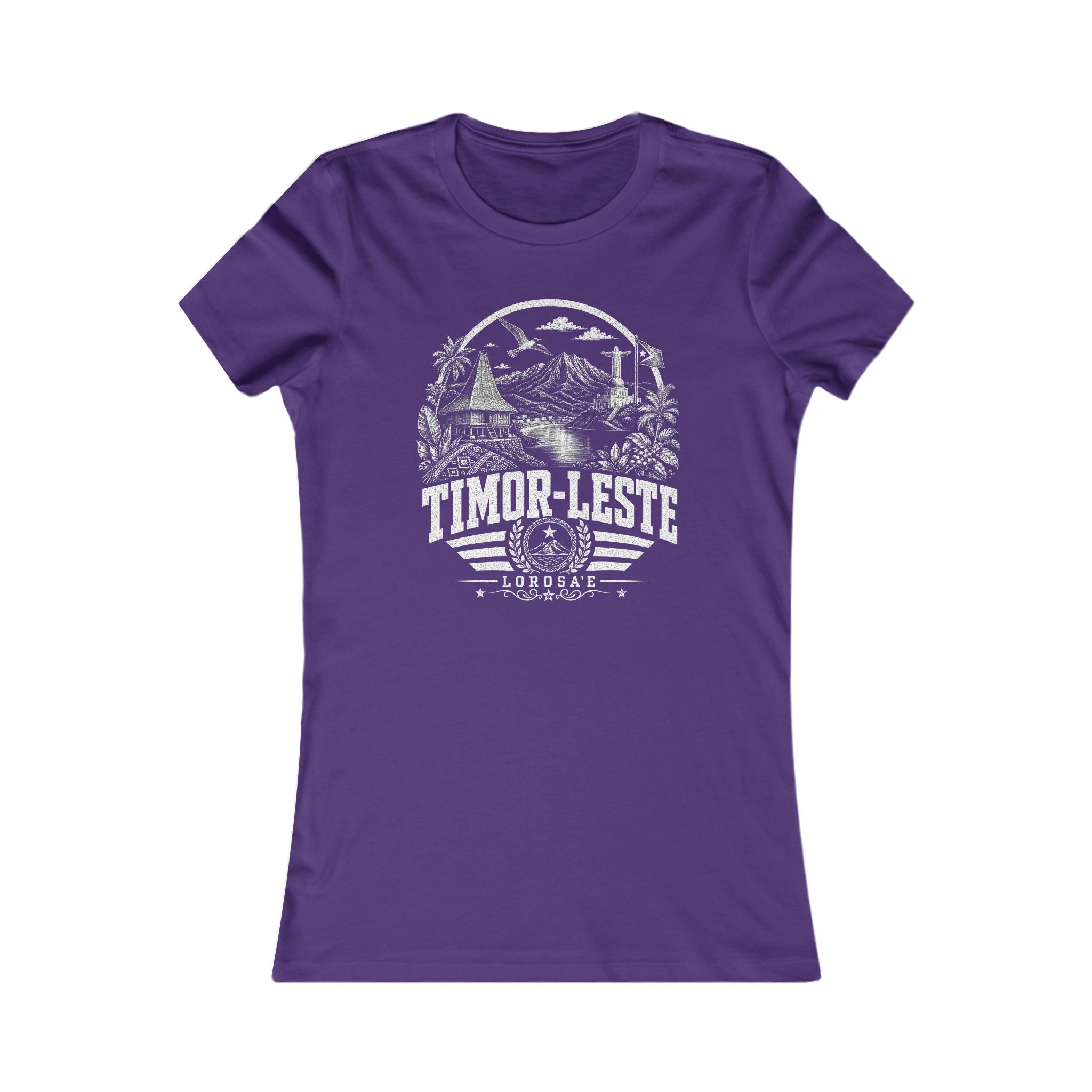 Timor-Leste Lorosa'e Women's Tee