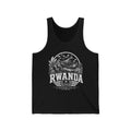 USA vintage landmarks men's tank top — iconic landmark design | Nameshi Destinations (view 1)