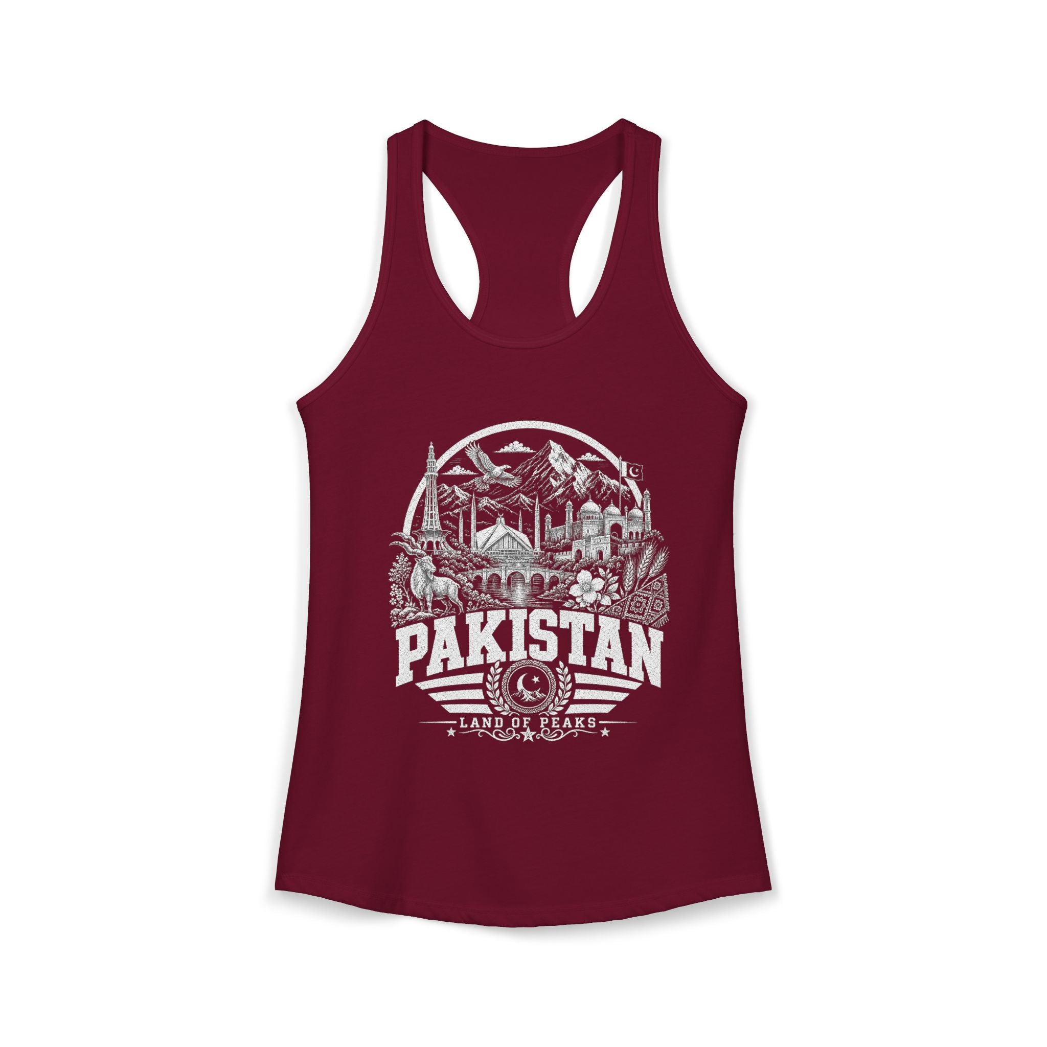 Pakistan Land of Peaks Women's Tank Top