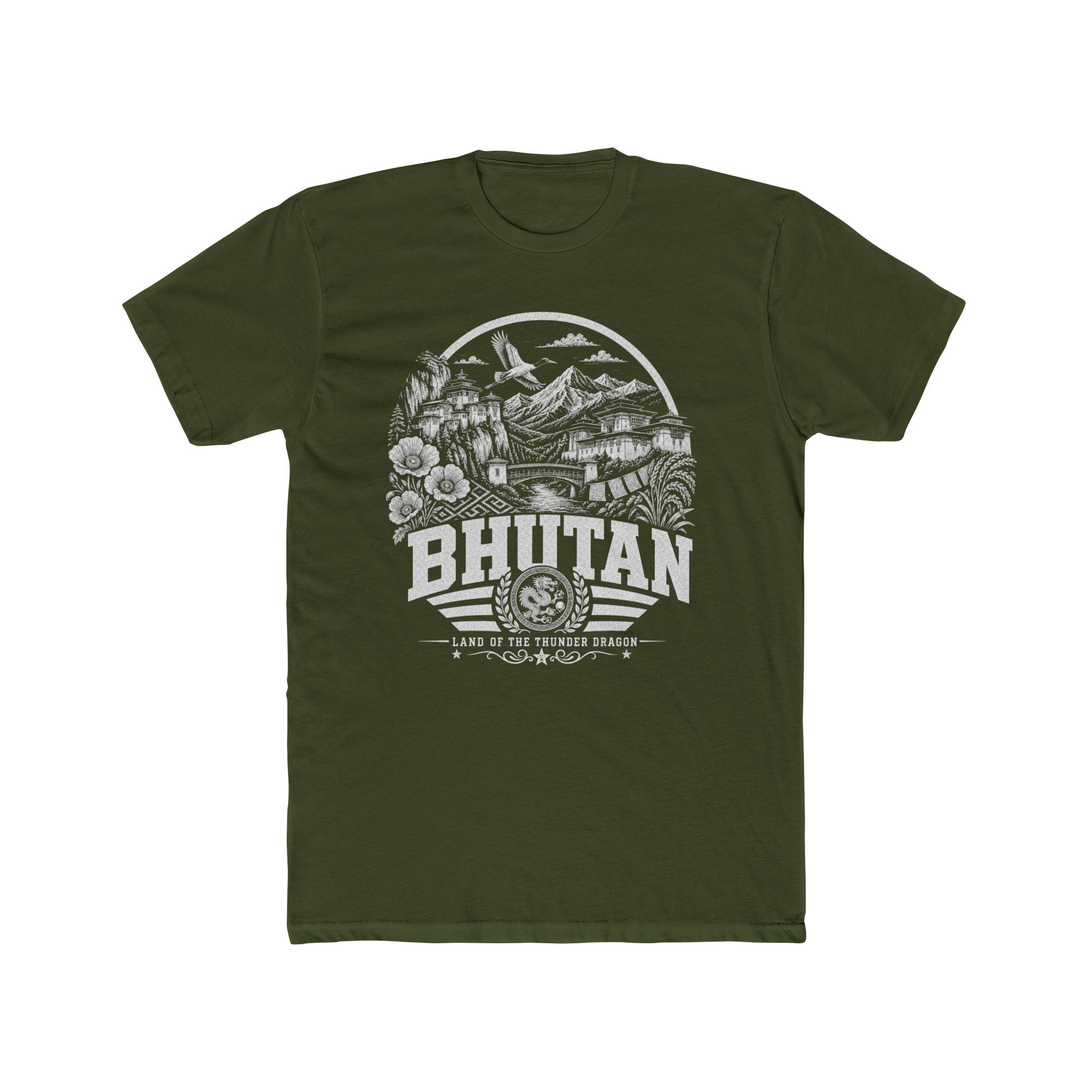 Bhutan Land of the Thunder Dragon Men's Tee