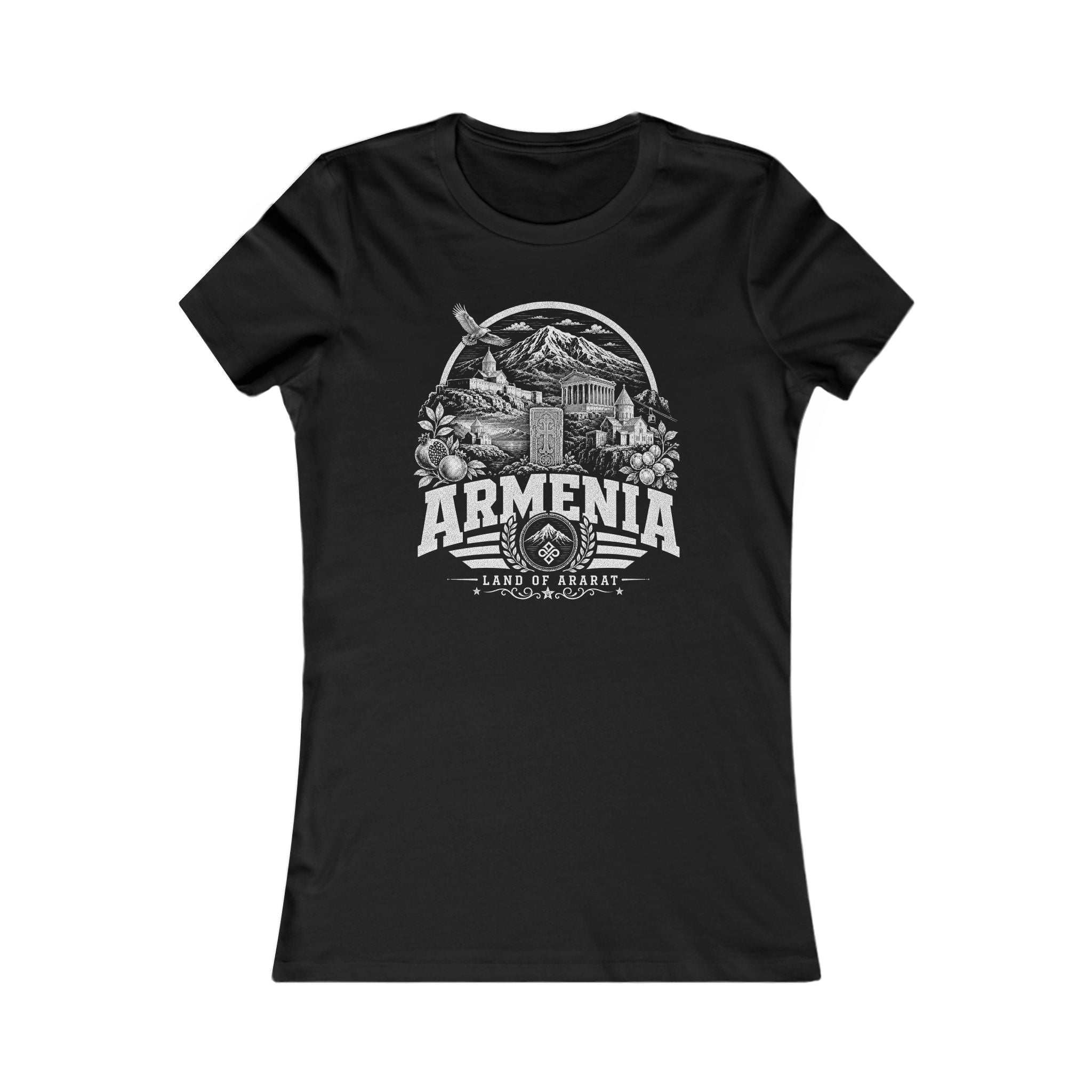 Camiseta Feminina "Armênia Terra de Ararate"