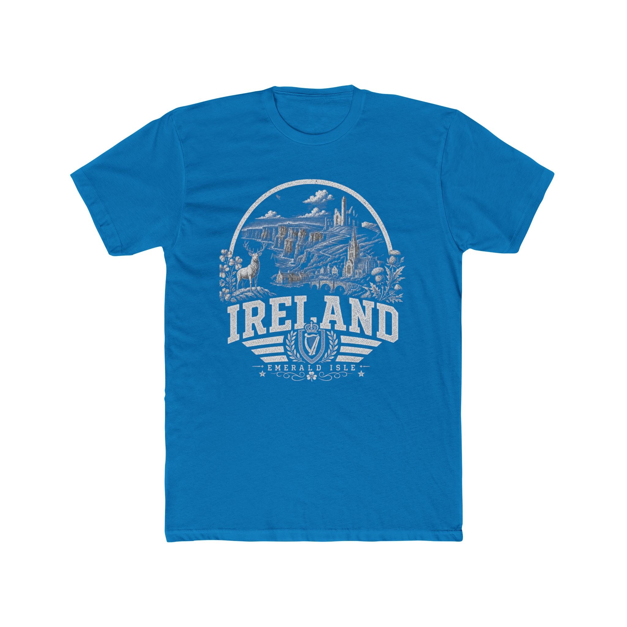 Ireland vintage landmarks men's tee — iconic landmark design | Nameshi Destinations (view 9)
