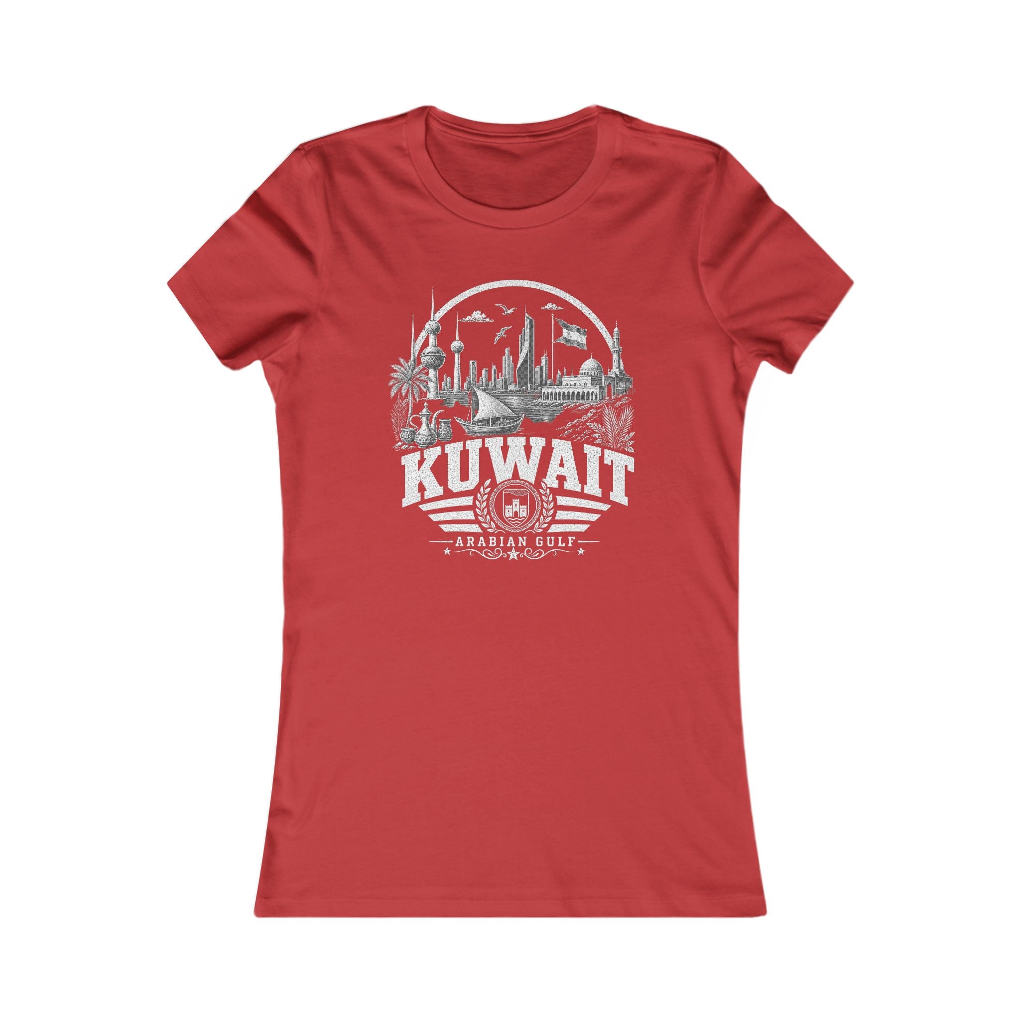 Camiseta Feminina Kuwait Arabian Gulf