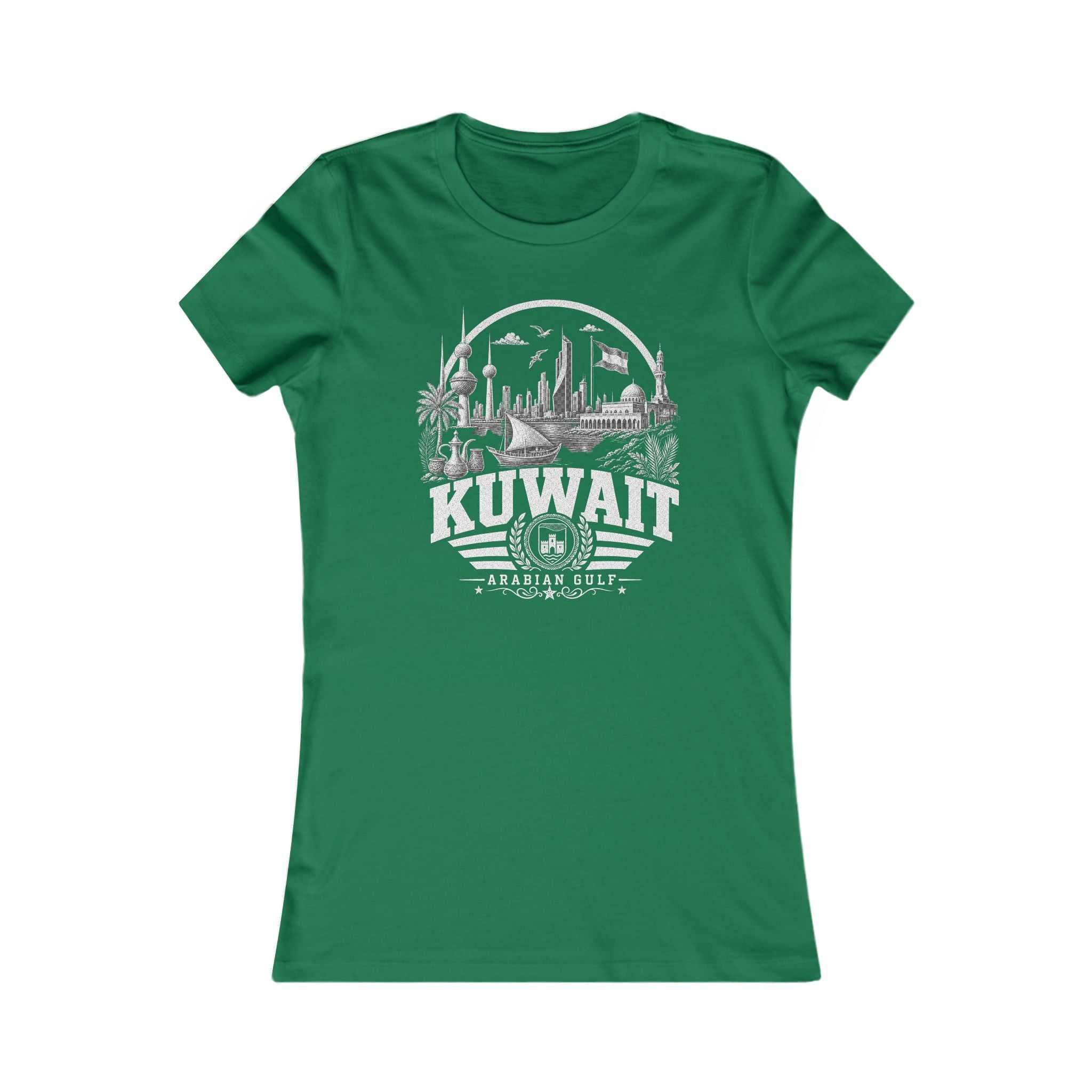 Camiseta Feminina Kuwait Arabian Gulf