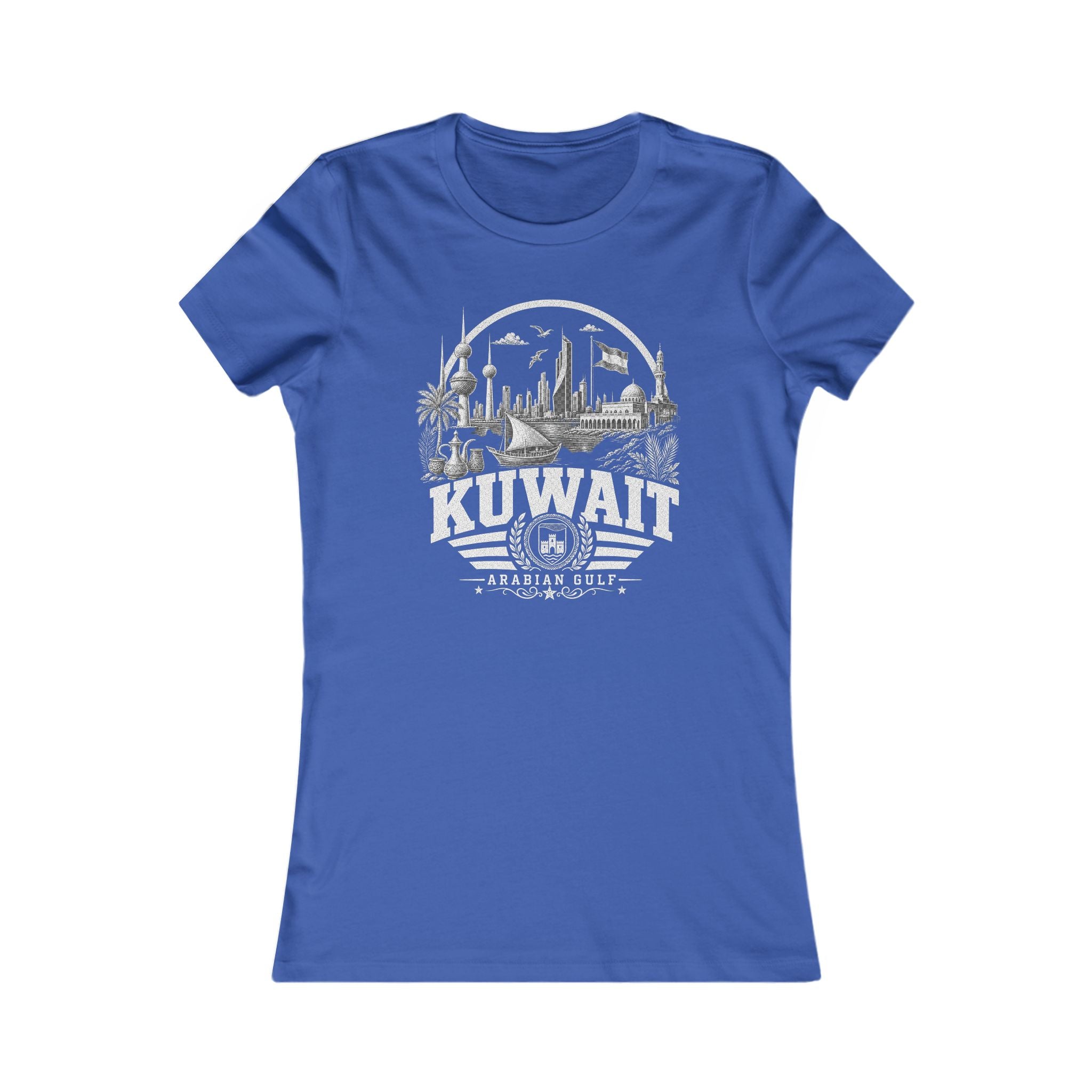 Camiseta Feminina Kuwait Arabian Gulf